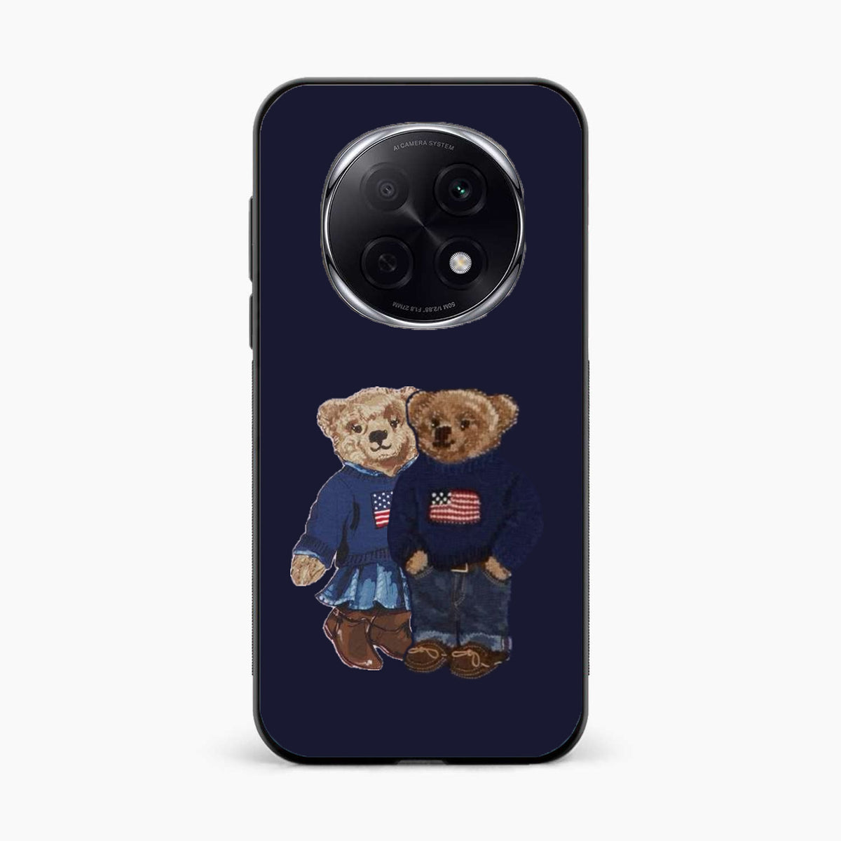 Cute Bear Couple Oppo F29 Pro 5G Back Covers