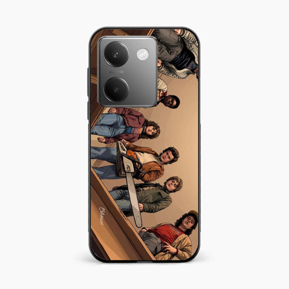 Stranger Squad Vivo Y200 Pro 5G Chainsaw Back Cover
