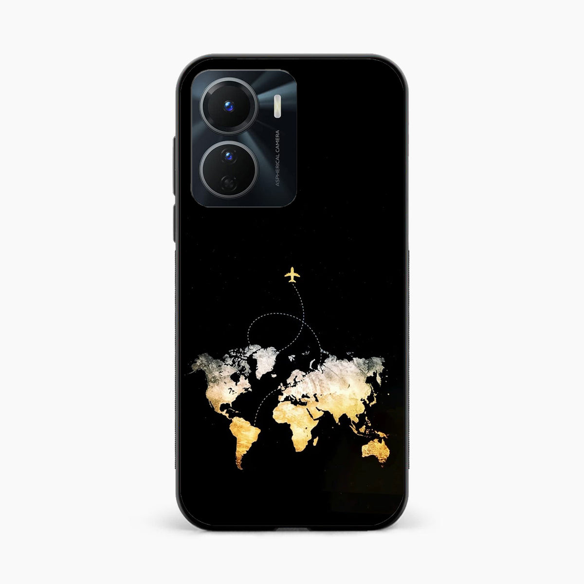 Fly Across The World Vivo Y16 Back Cover