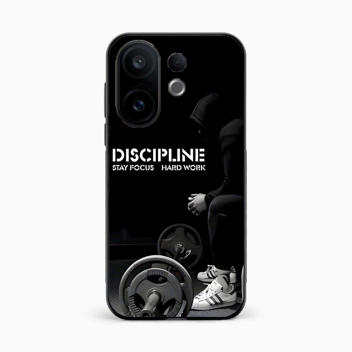 Discipline Stay Focused Vivo T4 Pro 5G Back Cover