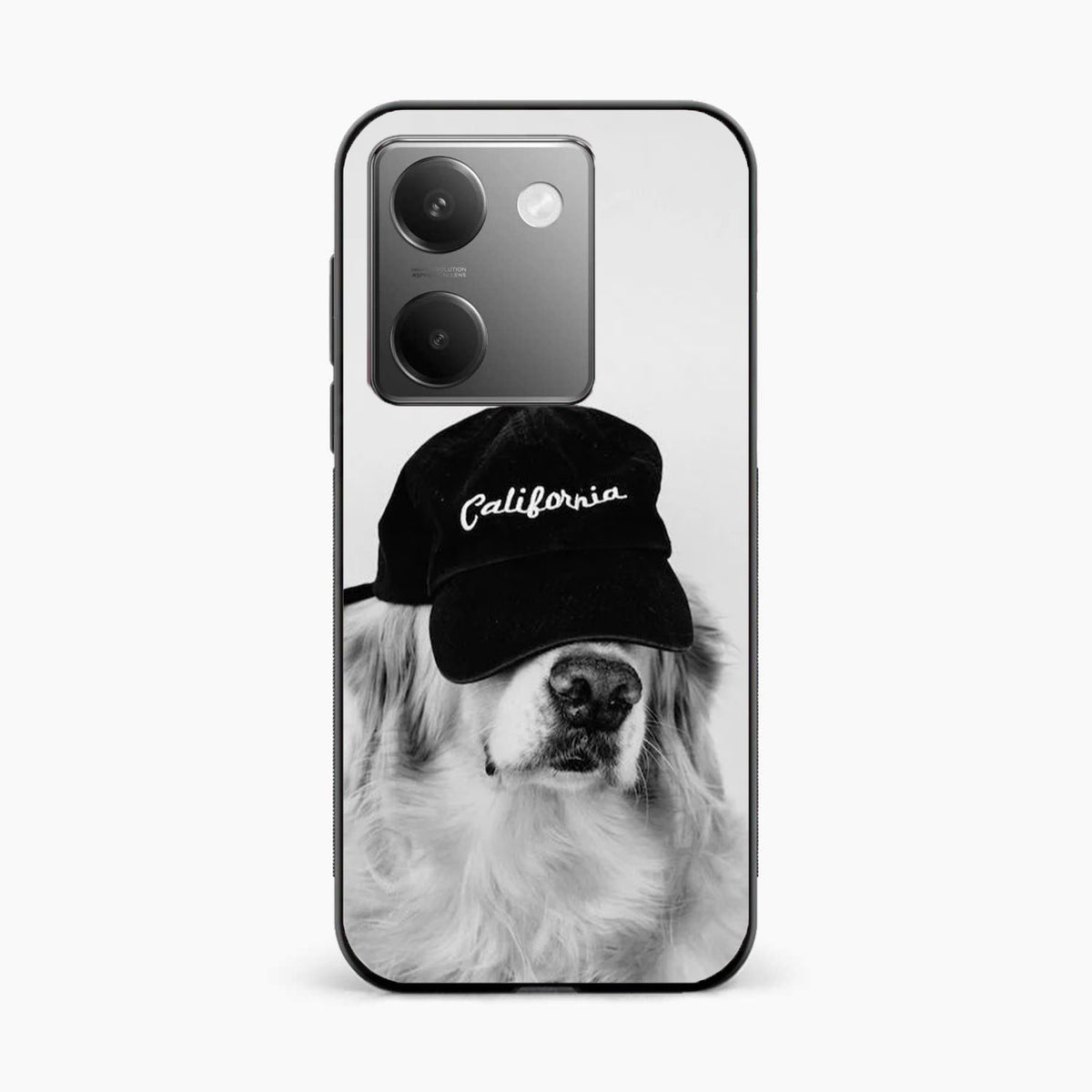 Black & White Vivo Y200 Pro 5G Back Cover