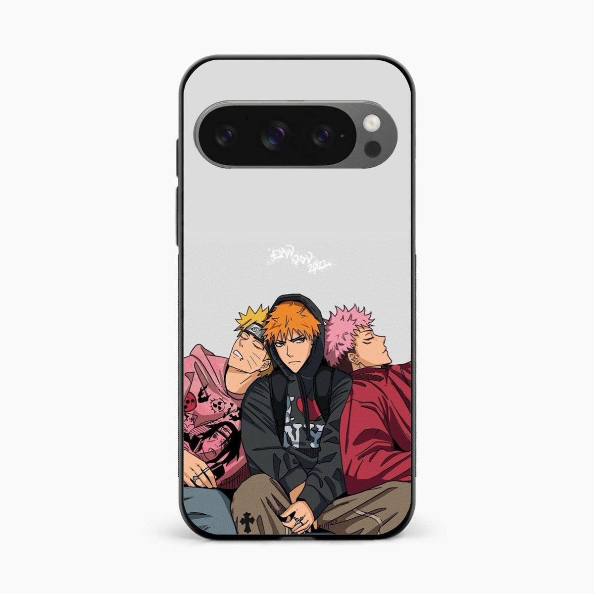 Ichigo x Naruto x Yuji Google Pixel 10 Pro XL Back Cover