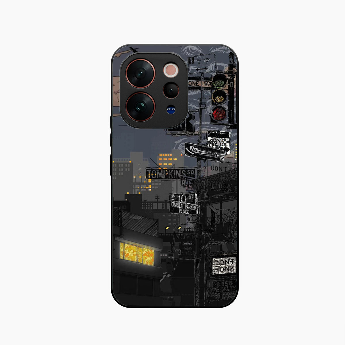 Midnight Street Vibes Vivo V70 5G Back Cover