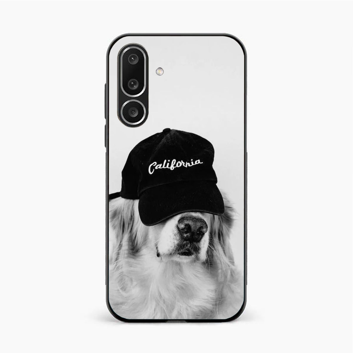 Black & White Samsung F56 Back Cover