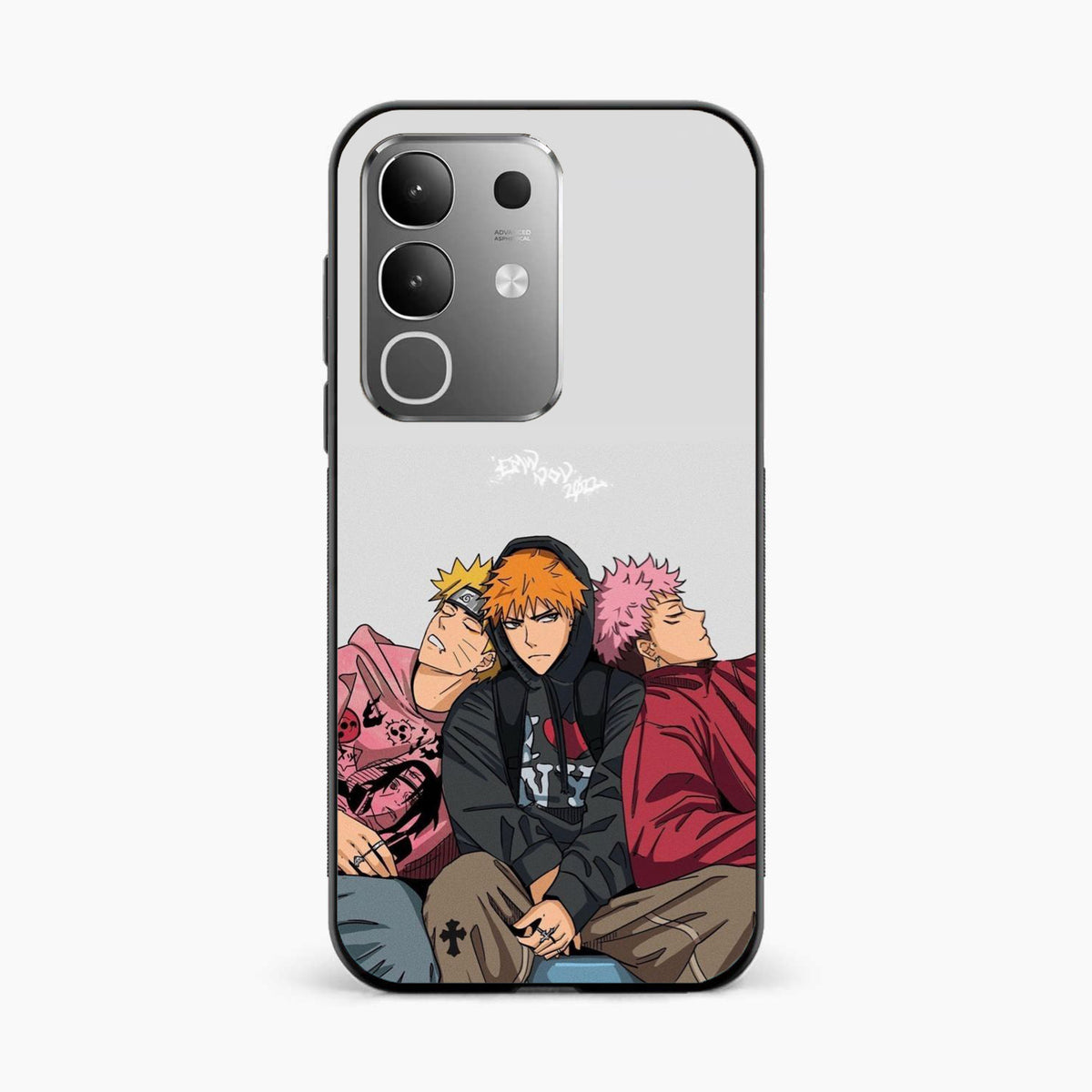 Ichigo x Naruto x Yuji Vivo T4x 5G Back Cover