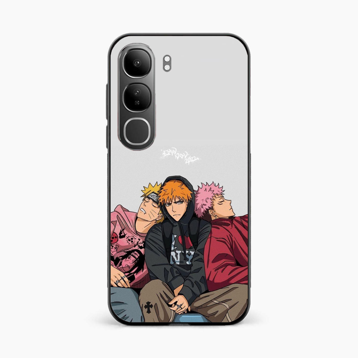 Ichigo x Naruto x Yuji Vivo Y300 5G Back Cover