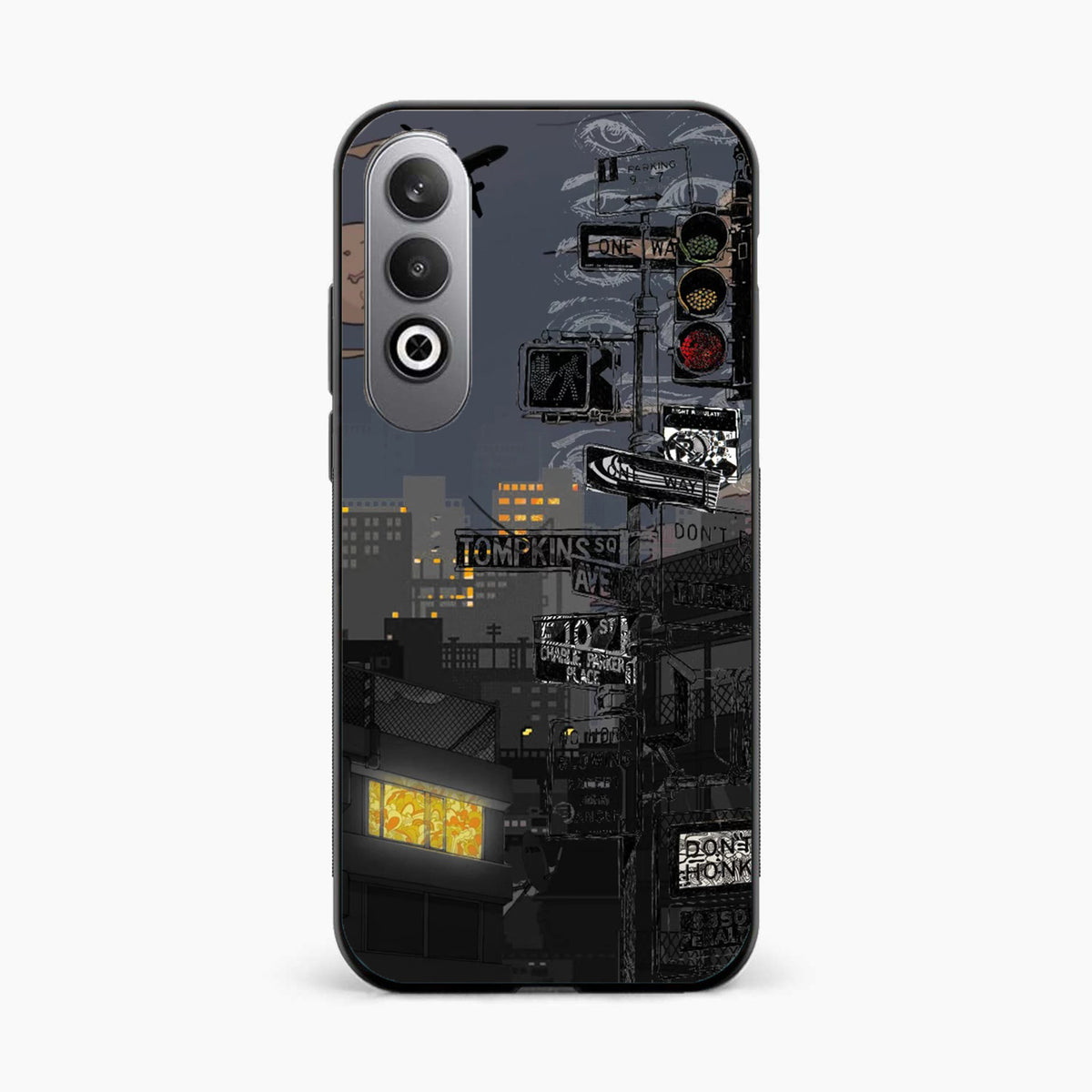 Midnight Street Vibes Oppo K12x 5G Back Cover