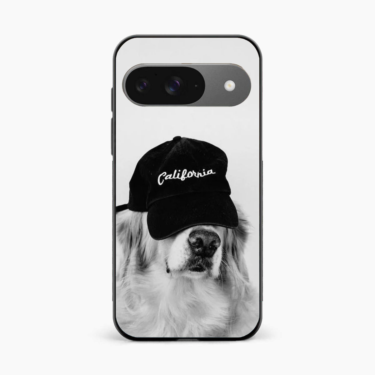 Black & White Google Pixel 9 Back Cover