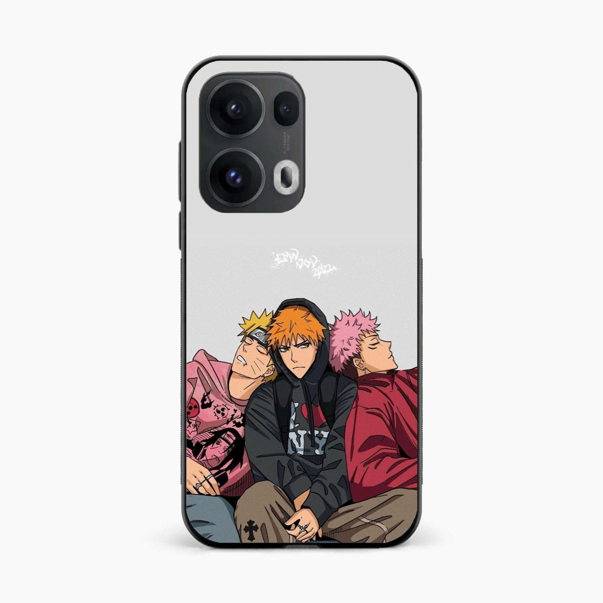 Ichigo x Naruto x Yuji Oppo Reno 13 Pro 5G Back Cover