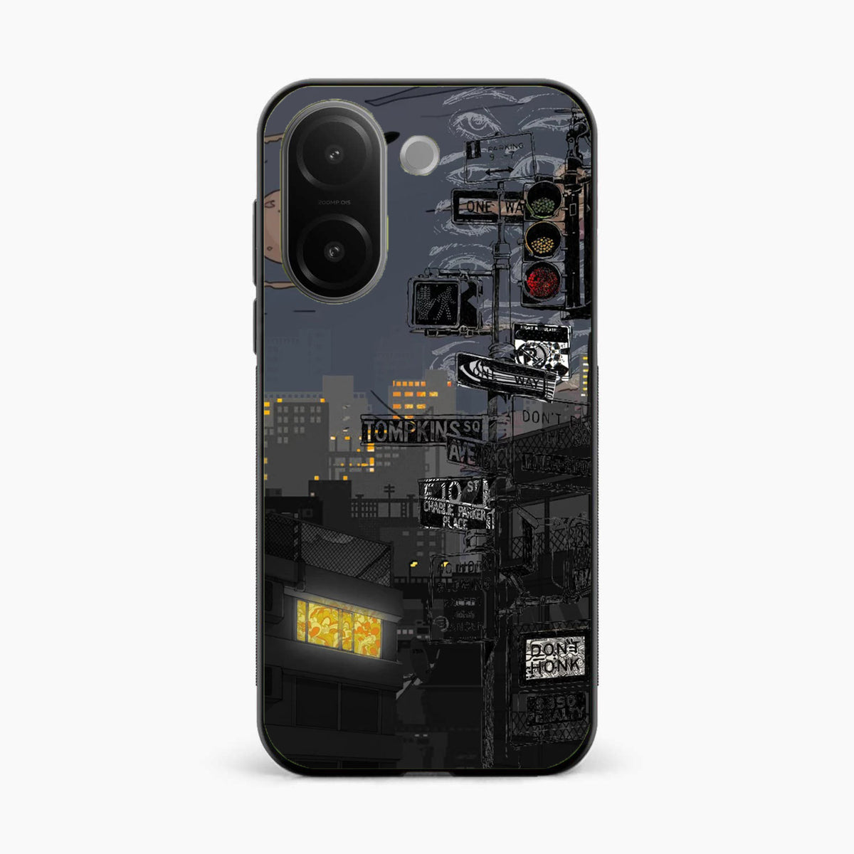 Midnight Street Vibes Vivo V60e 5G Back Cover