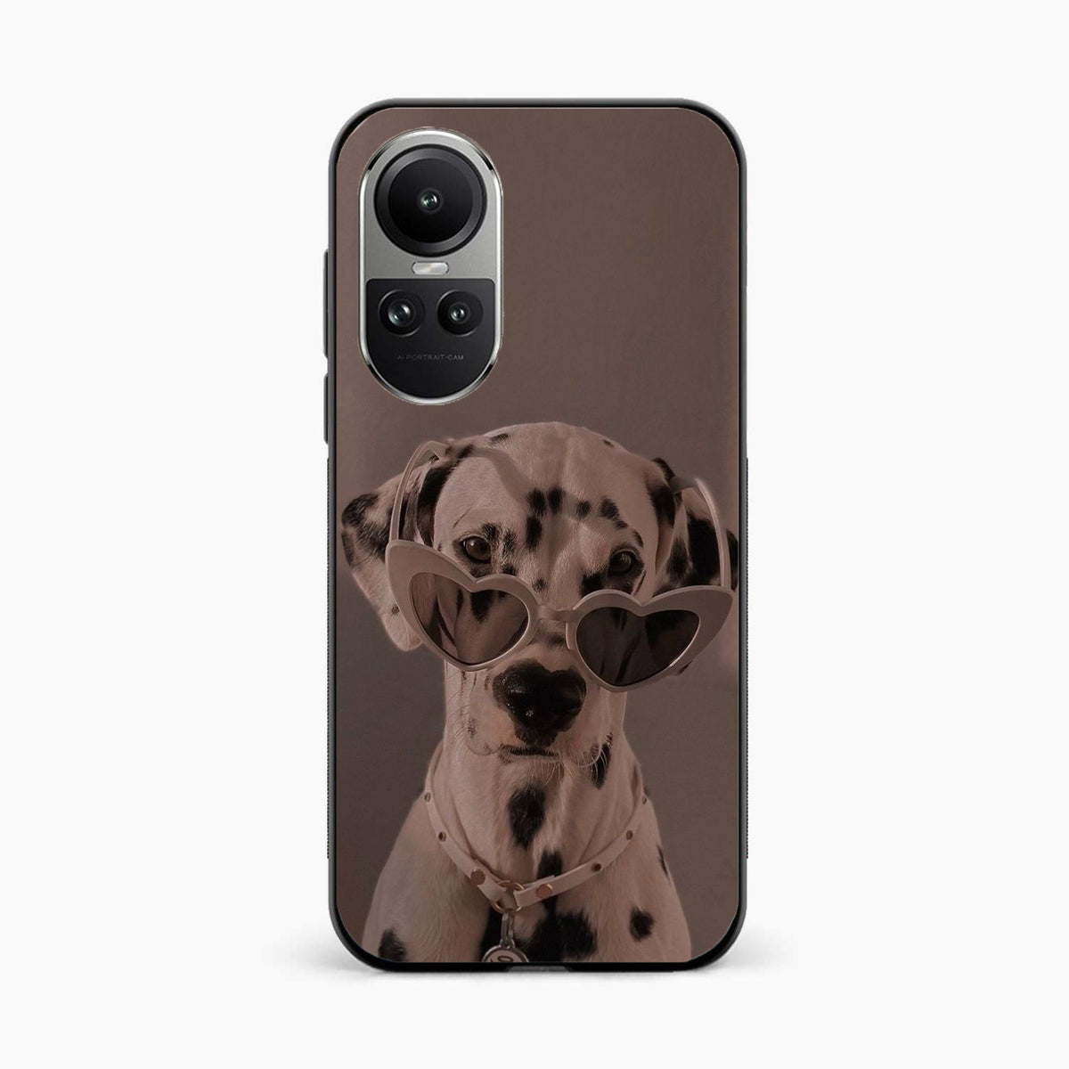 Classy Dalmatian Pup Oppo Reno 10 Pro Back Cover