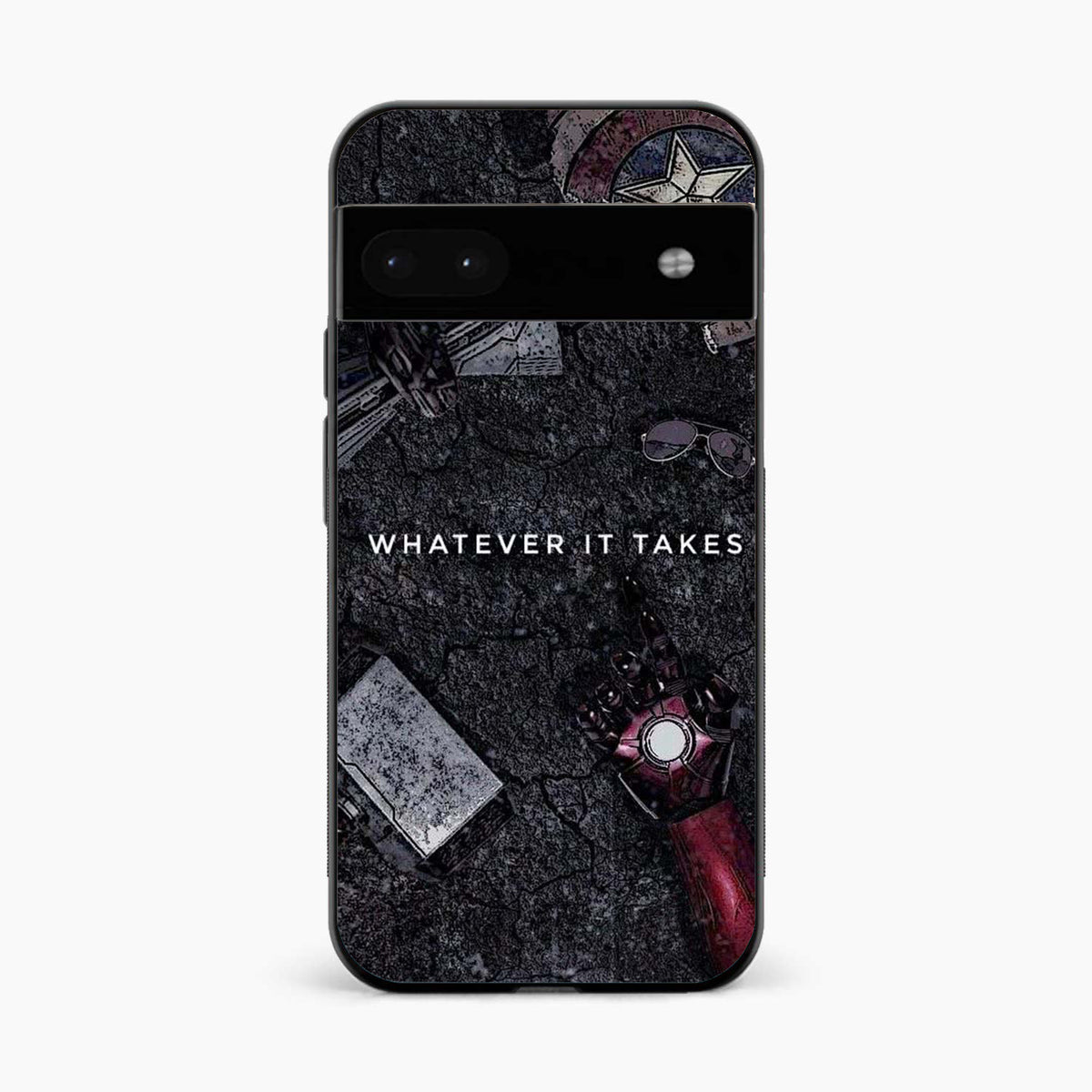 Marvel Inspired Dark Google Pixel 8A Back Cover