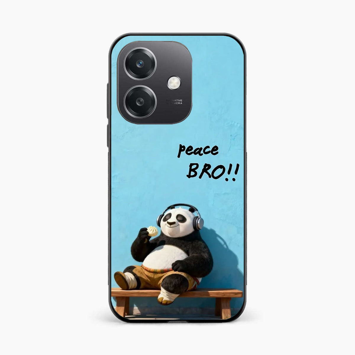 Peace Bro Panda Oppo A3x 5G Back Cover