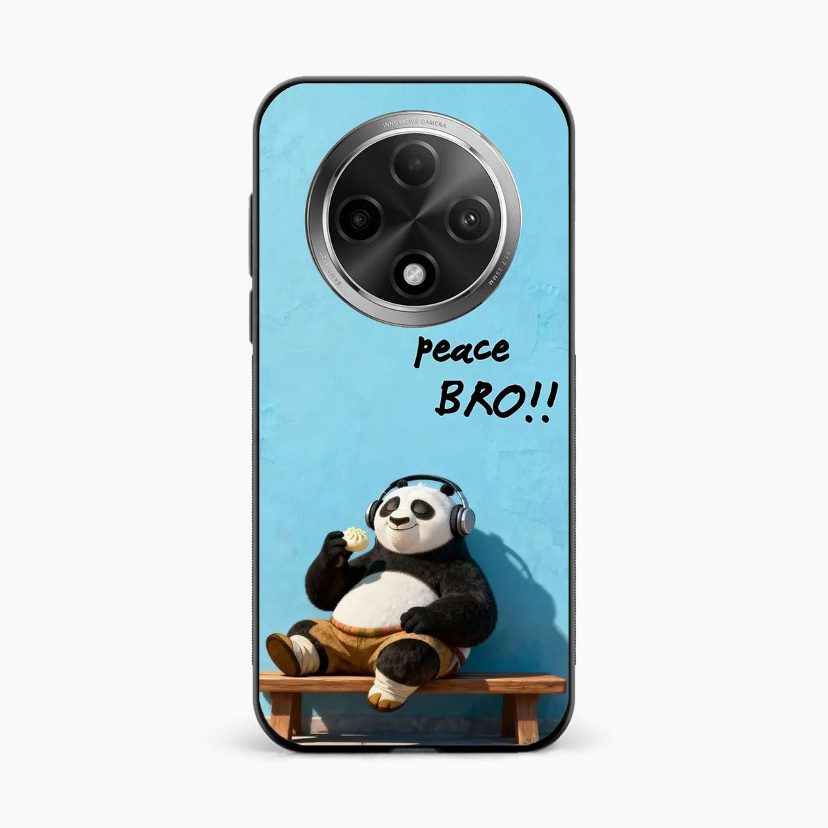 Peace Bro Panda Oppo F27 Pro Plus 5G Back Cover