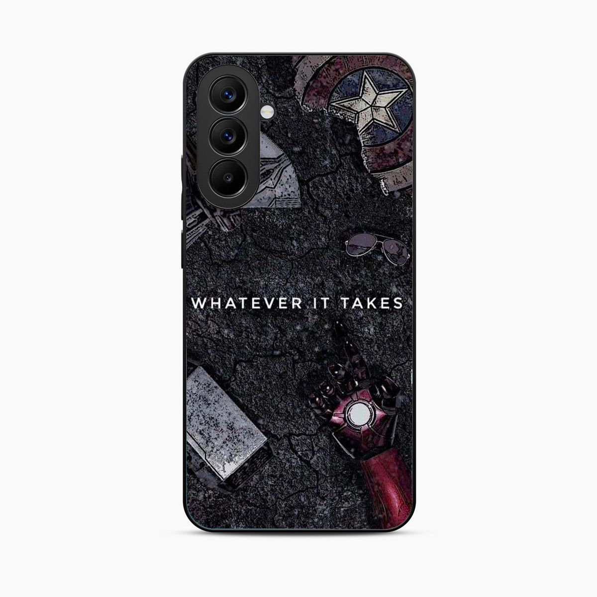 Marvel Inspired Dark Samsung M56 Back Covers