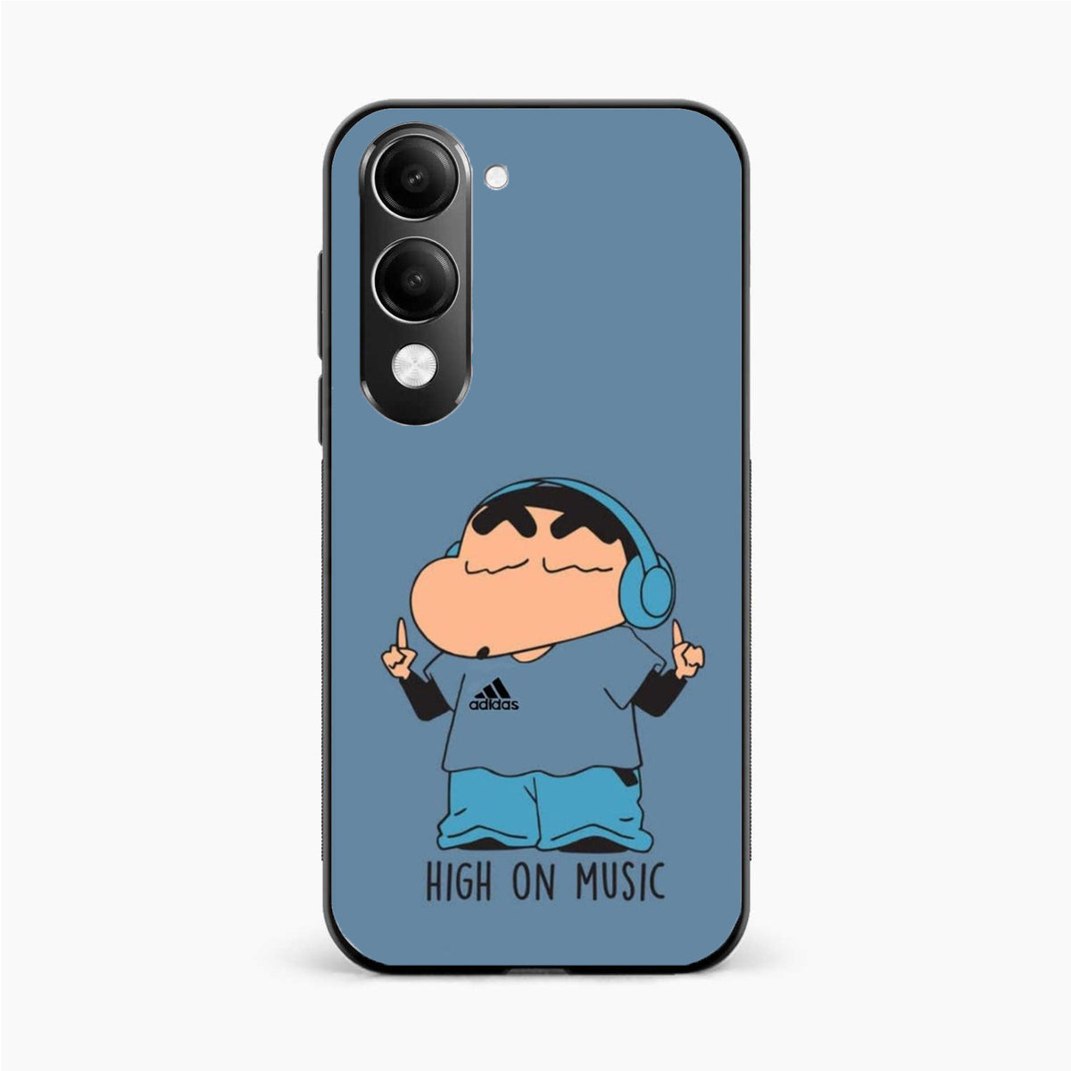 Shinchan High On Music Vivo T4 Lite 5G Back Cover