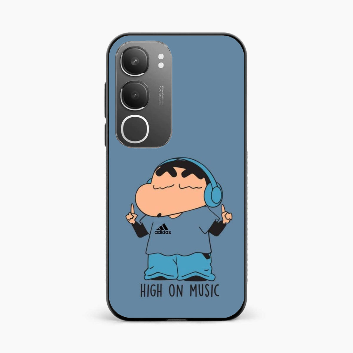Shinchan High On Music Vivo Y29 5G Back Cover