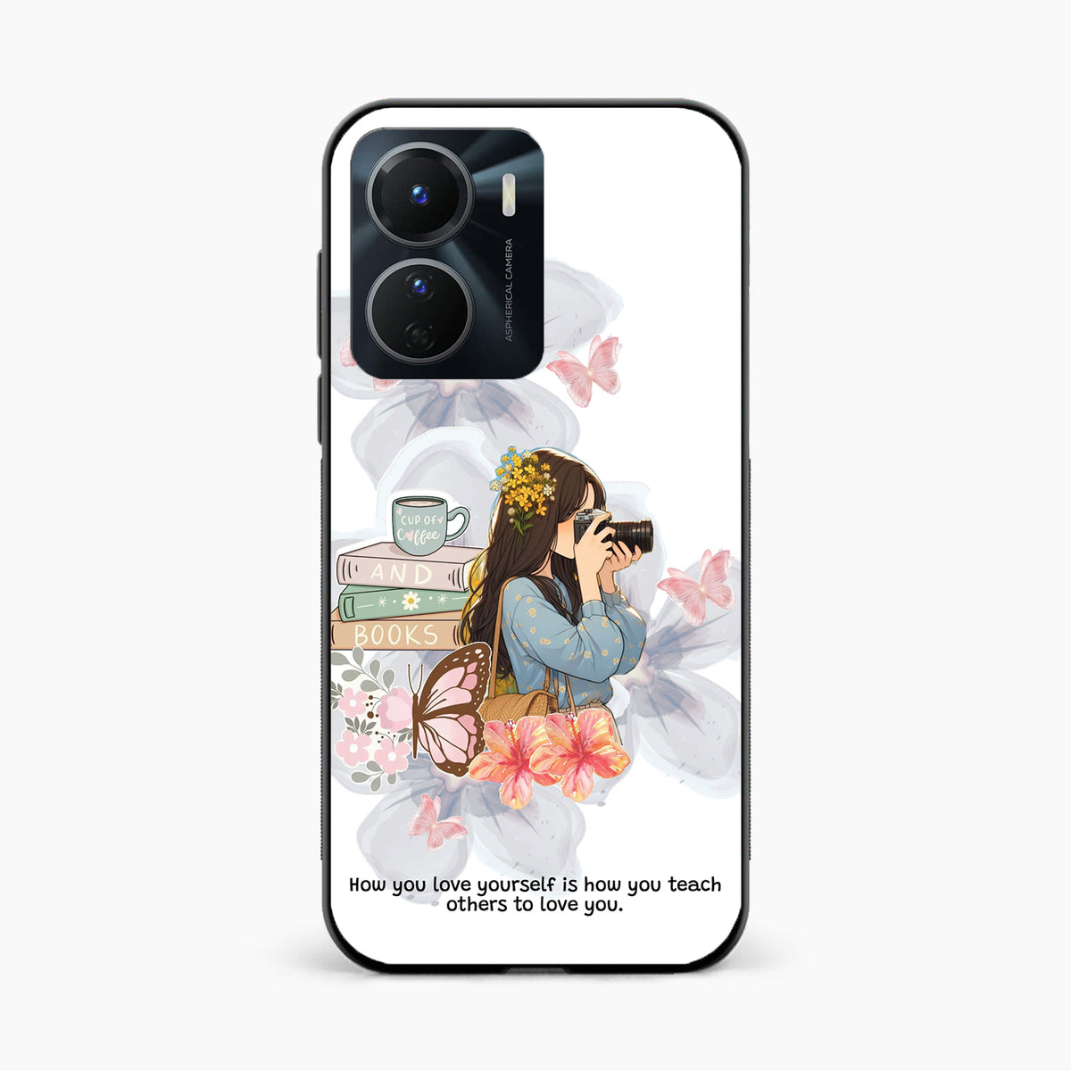 Soft Girl Energy Vivo Y16 Back Cover