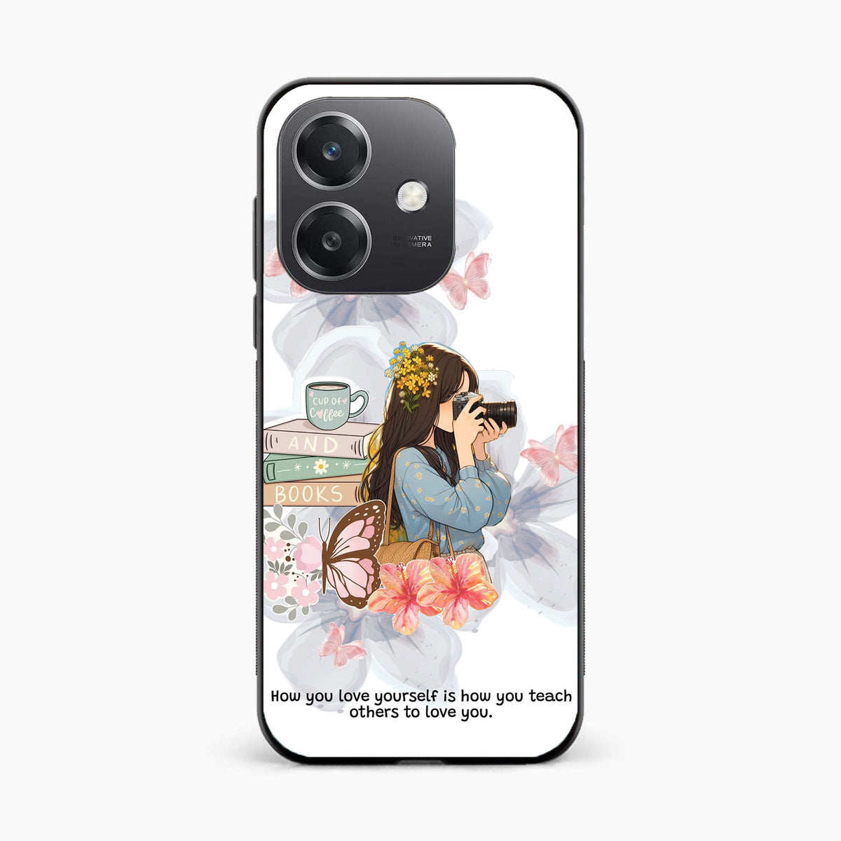 Soft Girl Energy Oppo A3x 4G Back Cover