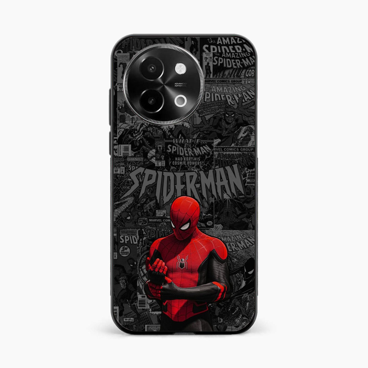 Spider Man Black Theme Vivo Y58 5G Back Cover