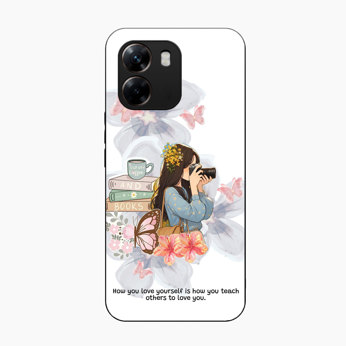 Soft Girl Energy Oppo A6x 5G Back Cover