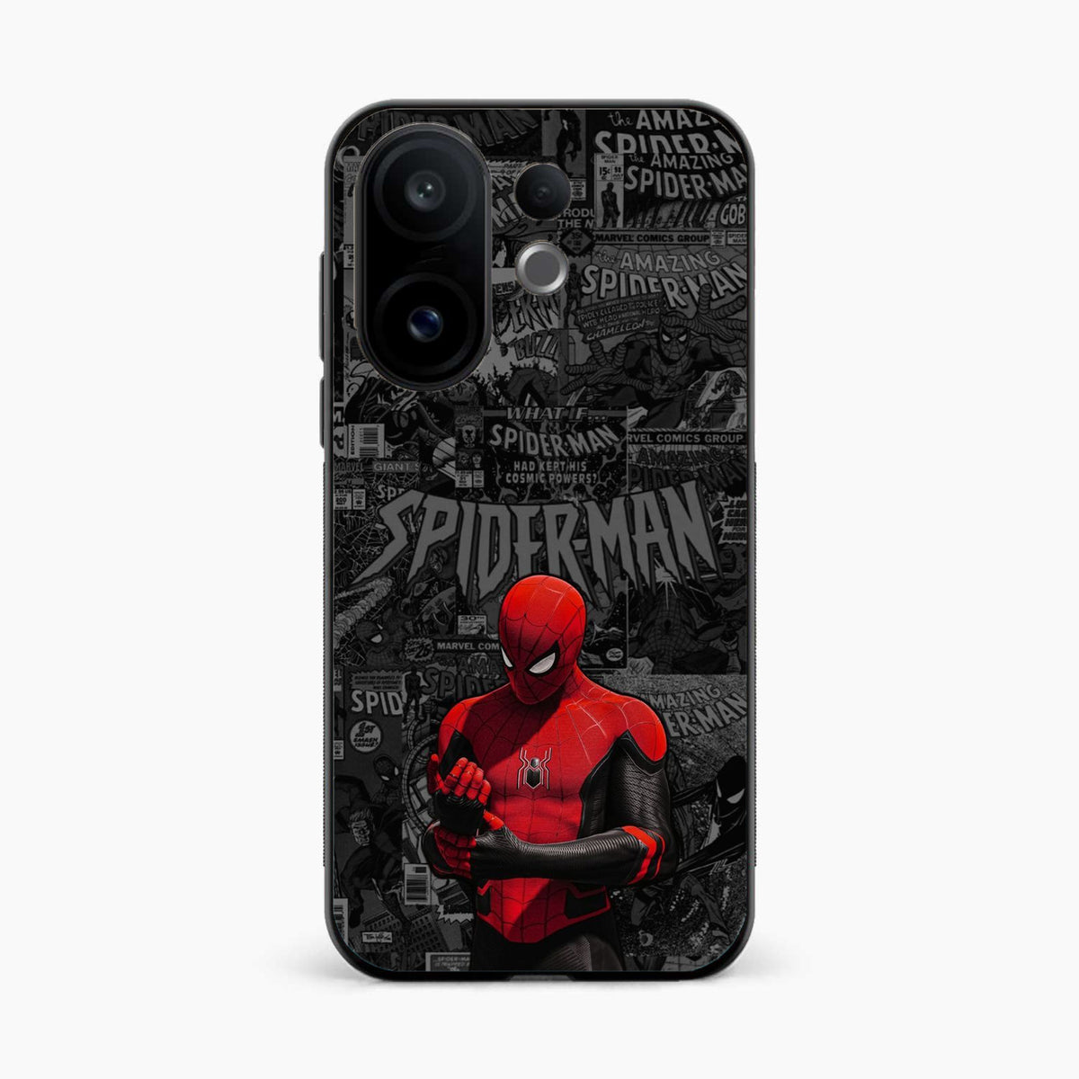 Spider Man Black Theme Vivo T4 Pro 5G Back Cover