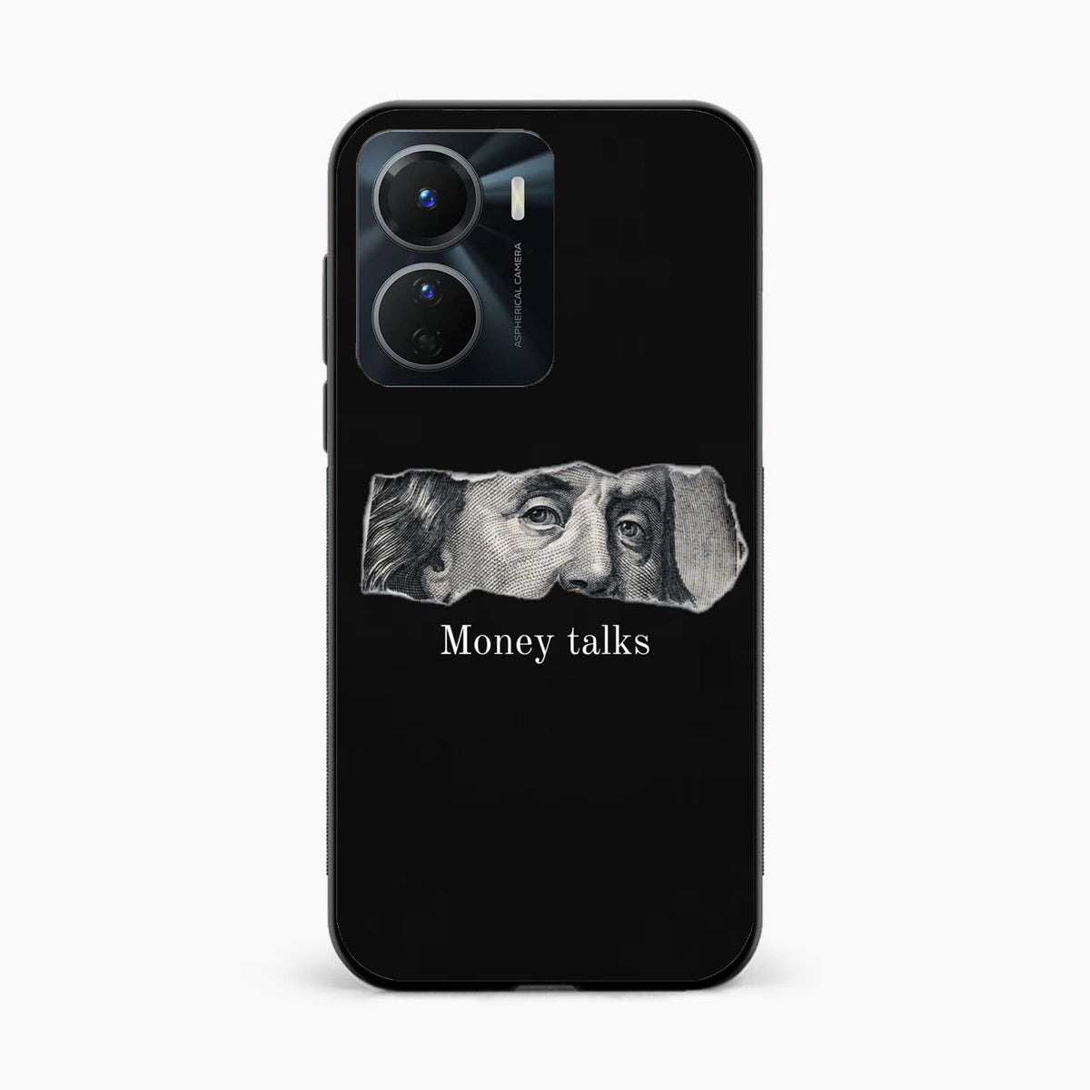 Money Talks Aesthetic Vivo Y16 Back Cover