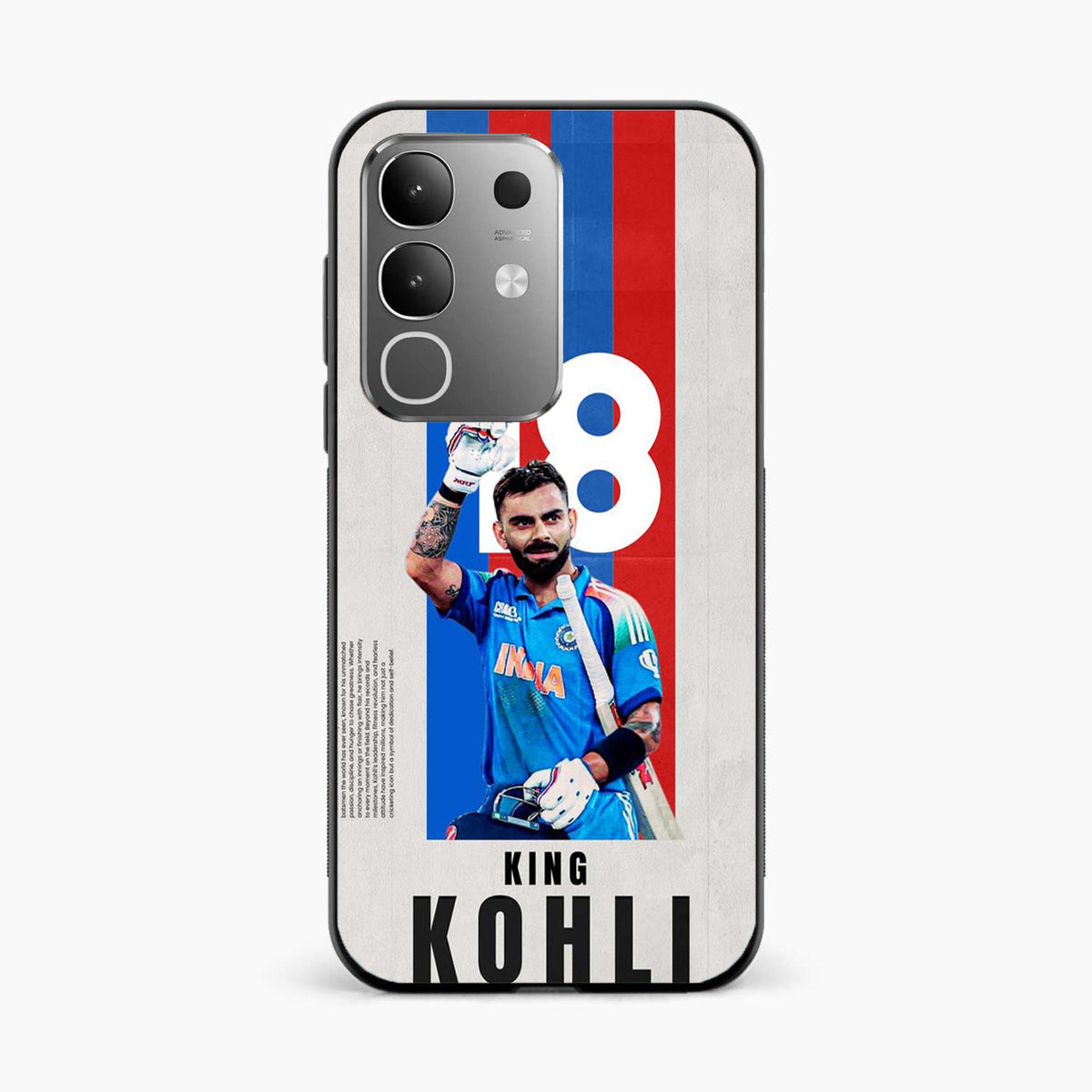 King Kohli Vivo Y31 Pro 5G Back Cover