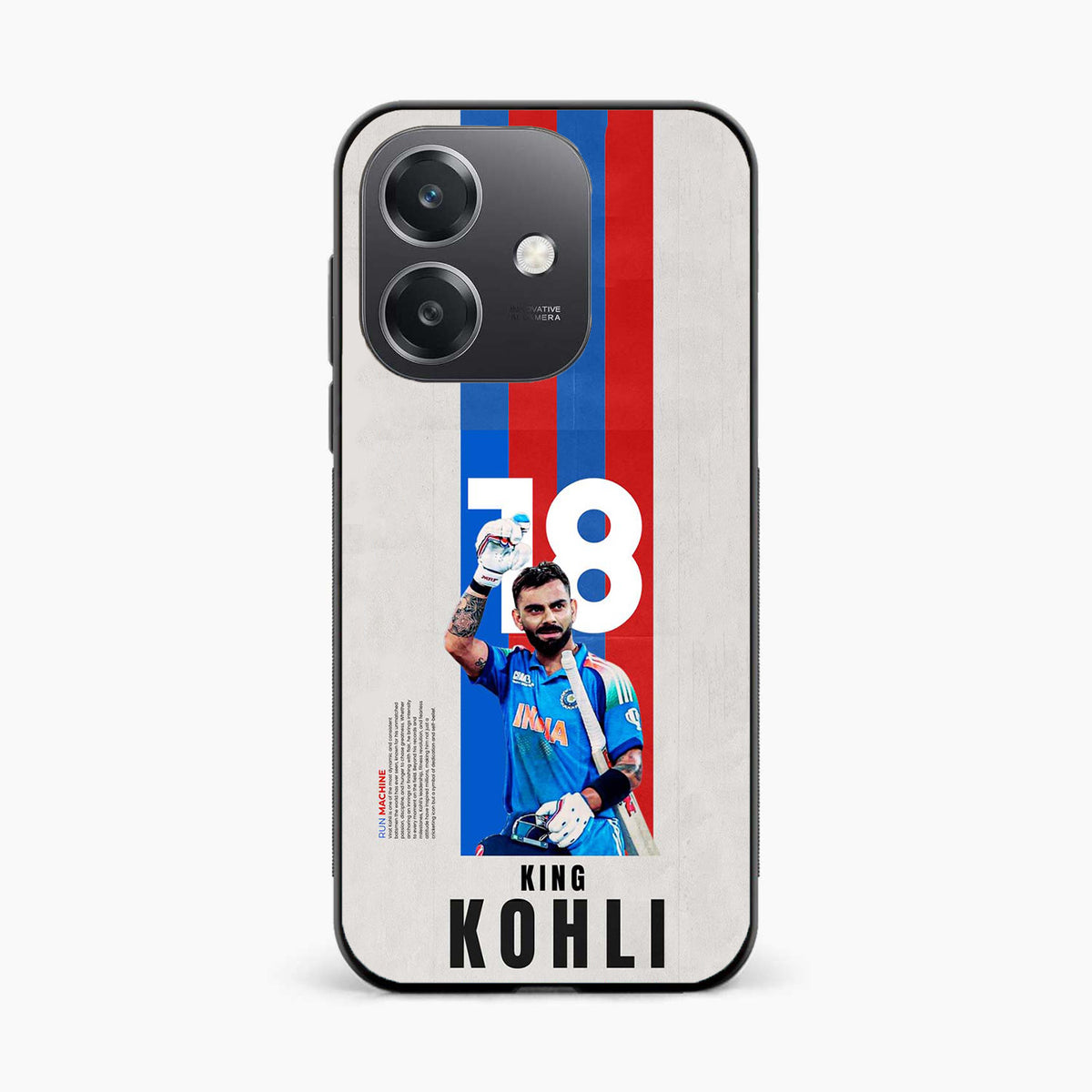 King Kohli Oppo A3 5G Back Cover