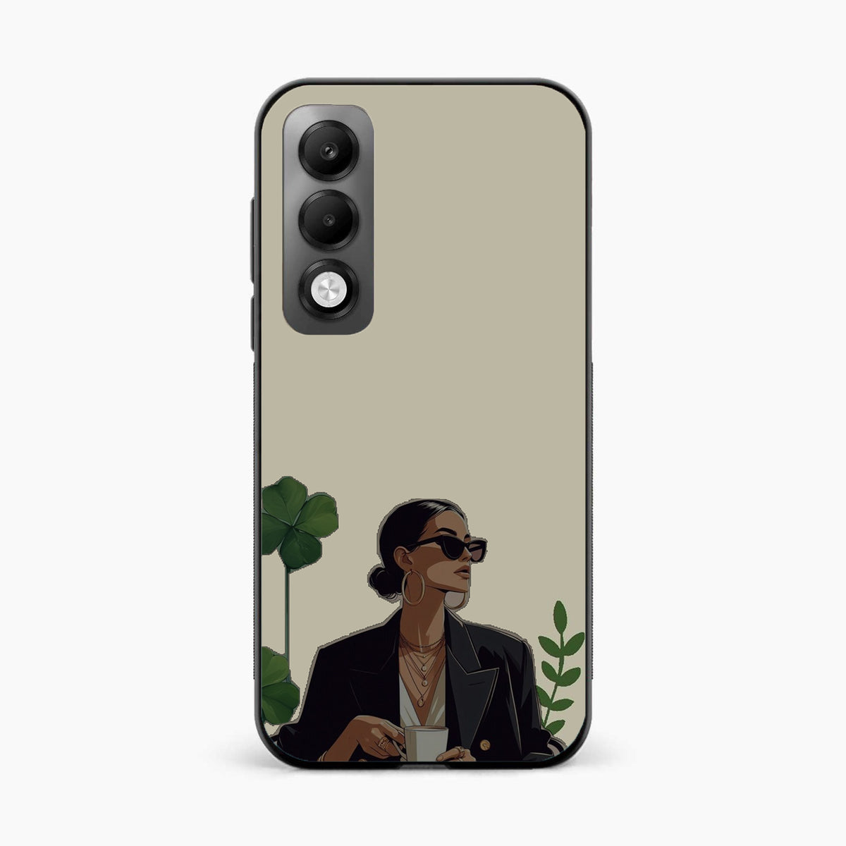 Sassy Minimal Coffee Aesthetic Oppo K13x 5G Back Cover