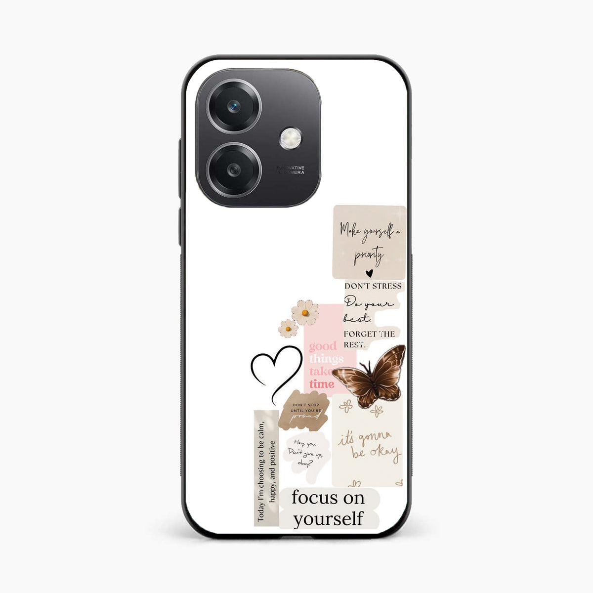 Soft Life Energy Oppo A3 5G Back Cover