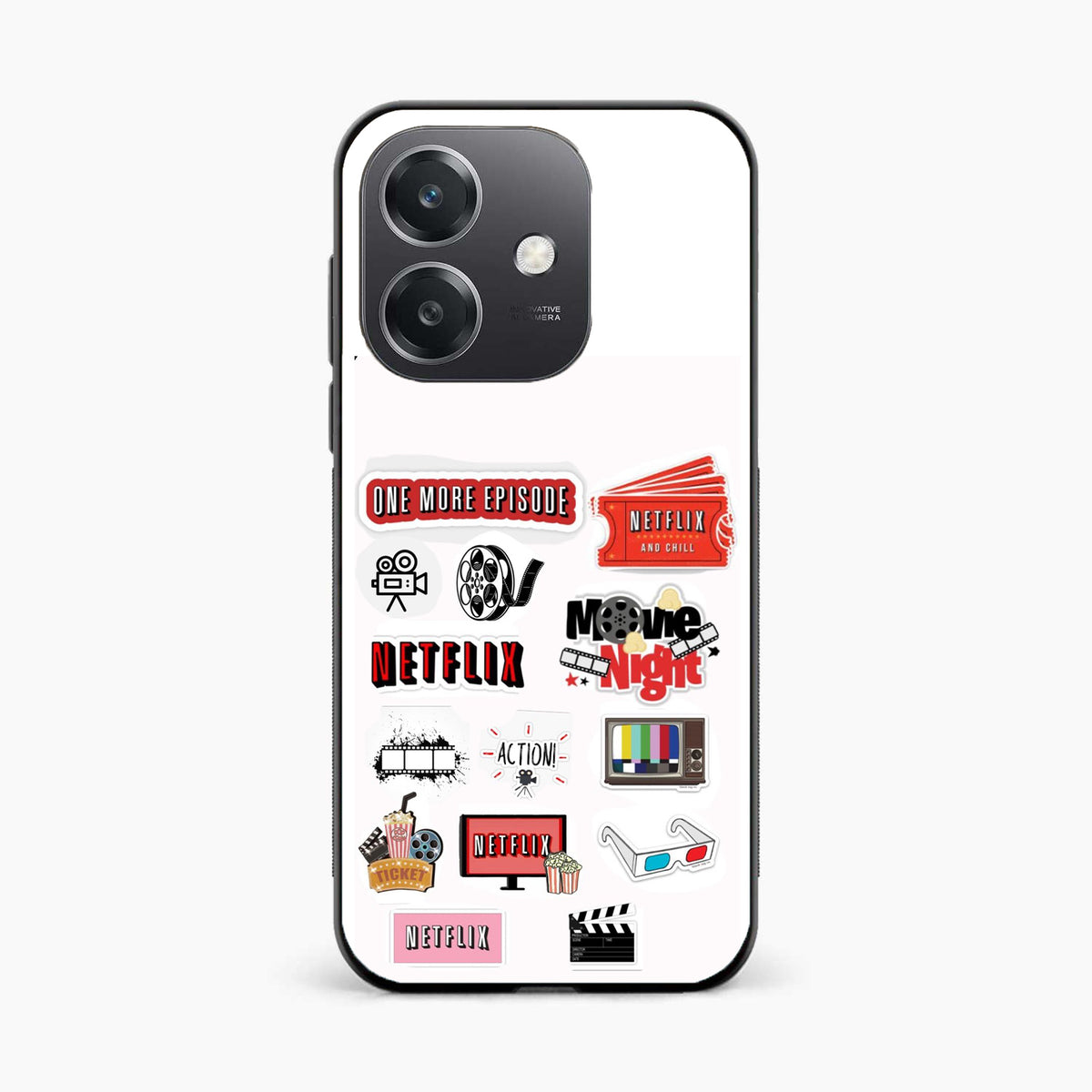 Movie Lover Oppo A3 5G Aesthetic Back Cover