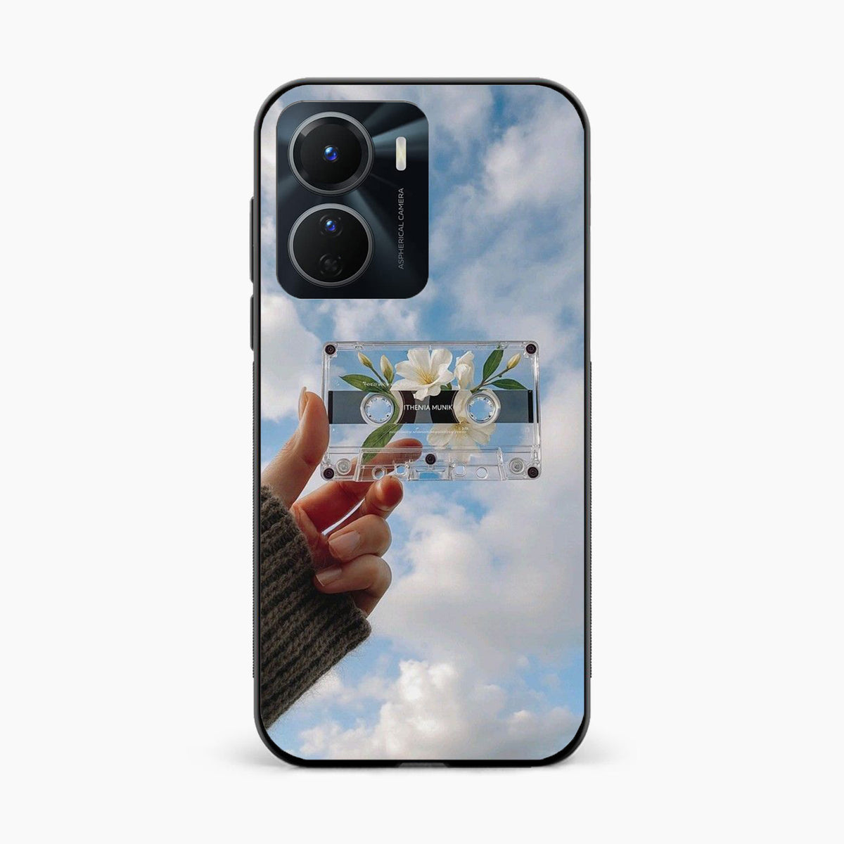 Cloudy Music Vibes Vivo Y16 Back Cover
