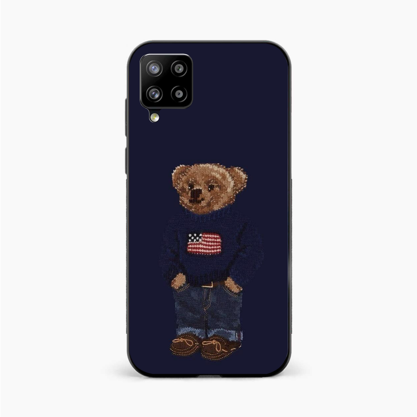Bear With Style Samsung A12 Back Cover