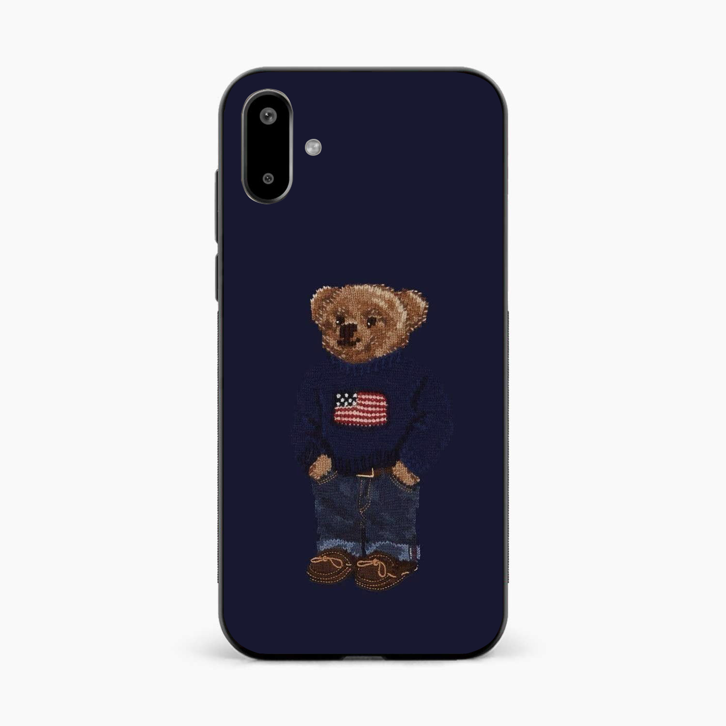 Bear With Style Samsung F06 Back Cover