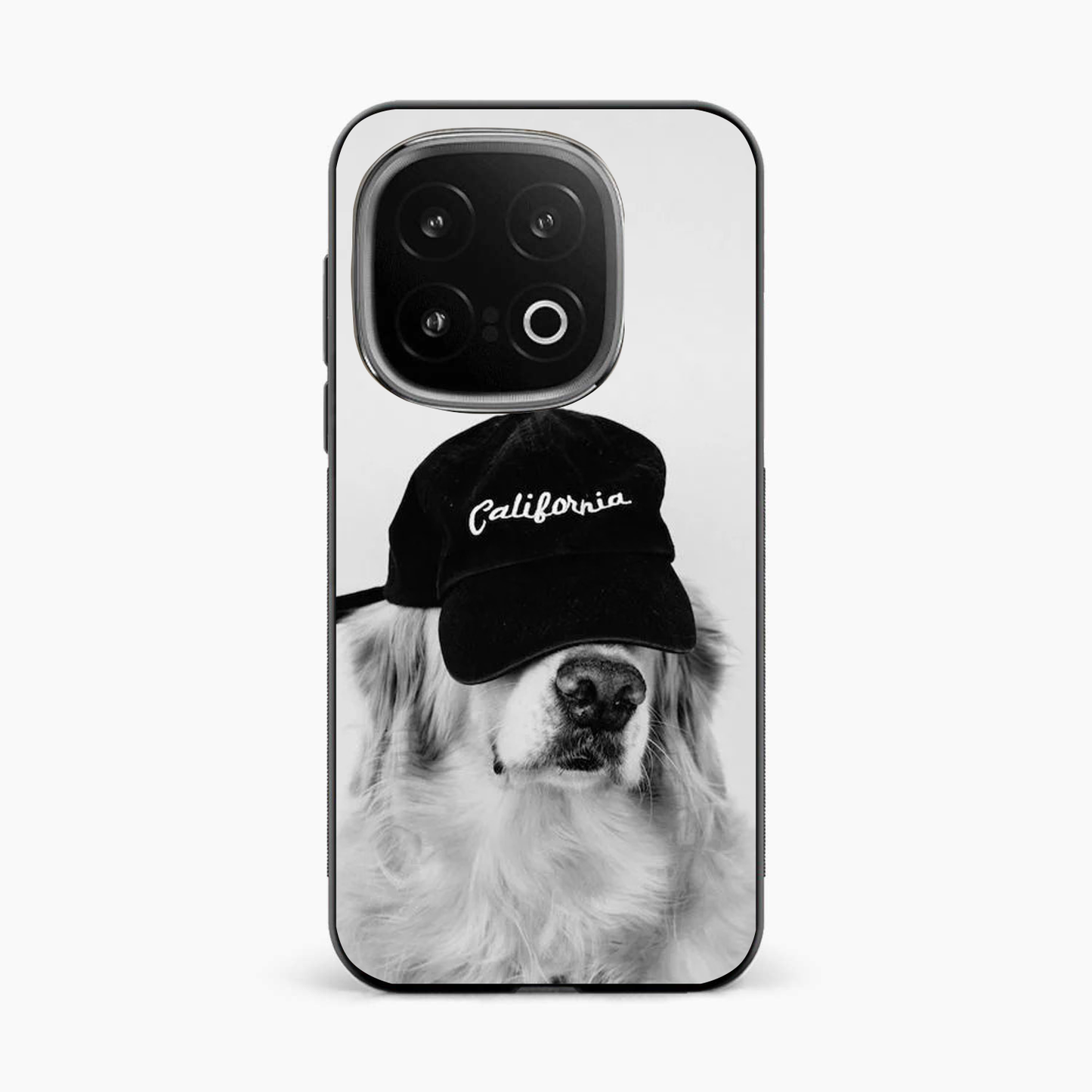 Black & White Iqoo 13 5G Pup Style Back Cover