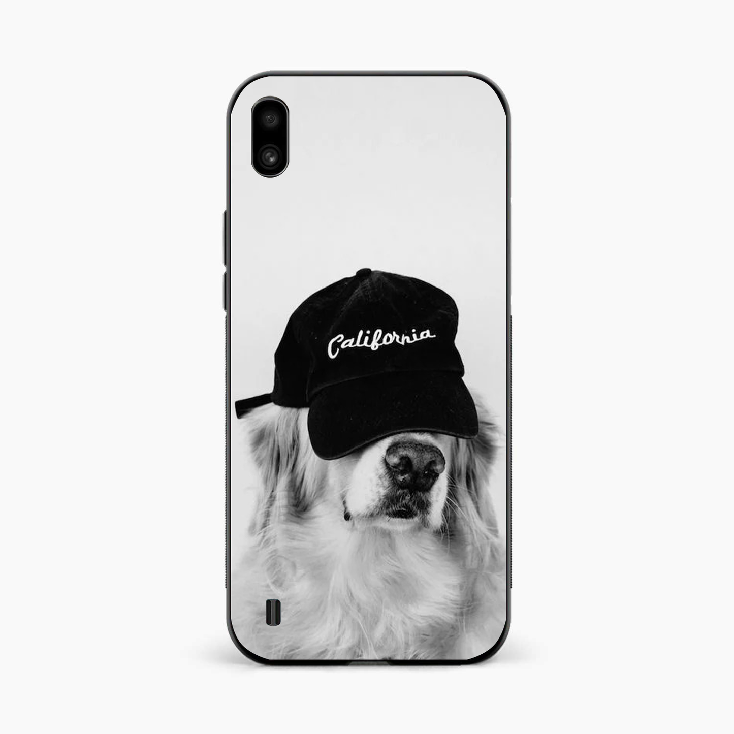 Black & White Samsung A10 Back Cover