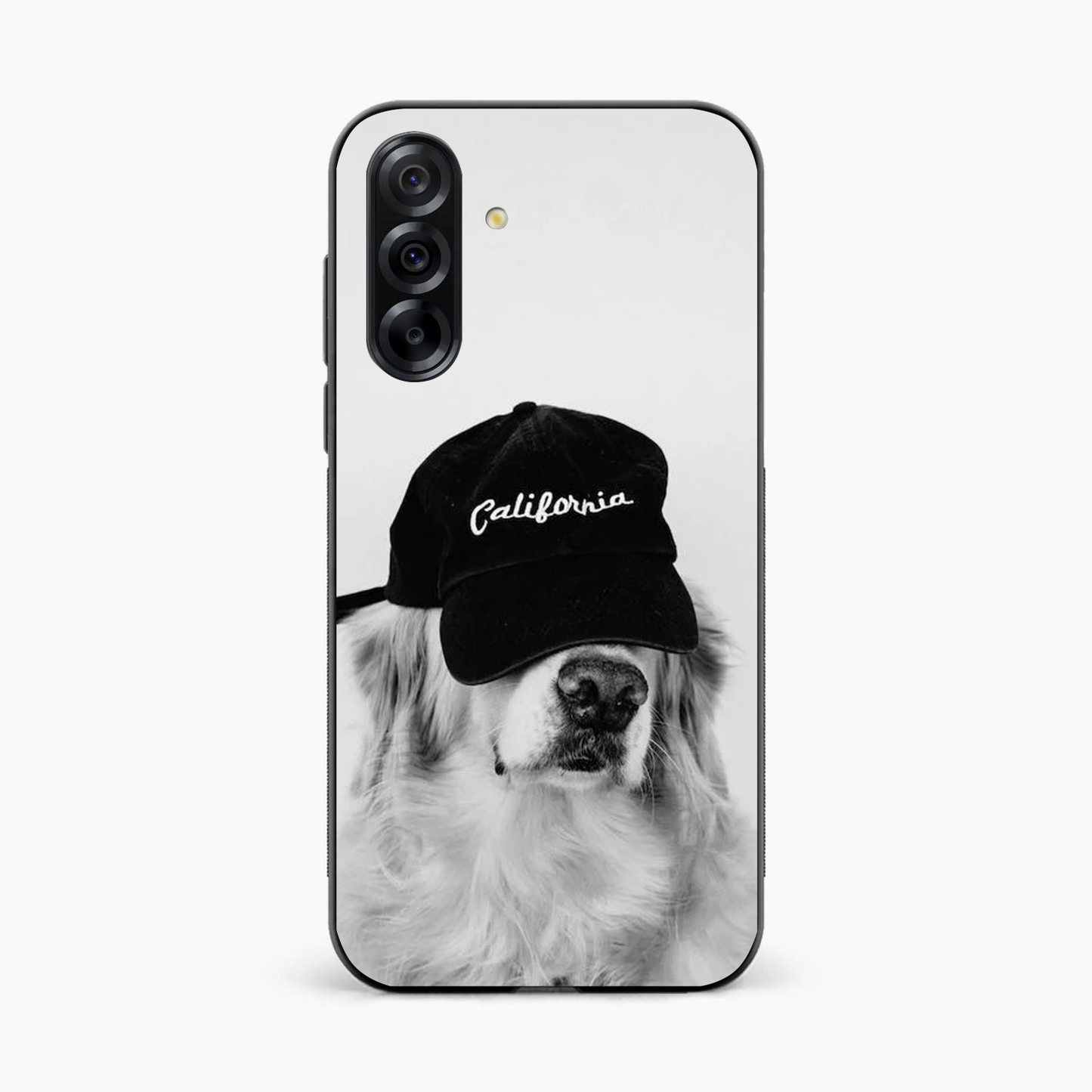 Black & White Samsung A36 Pup Style Back Cover