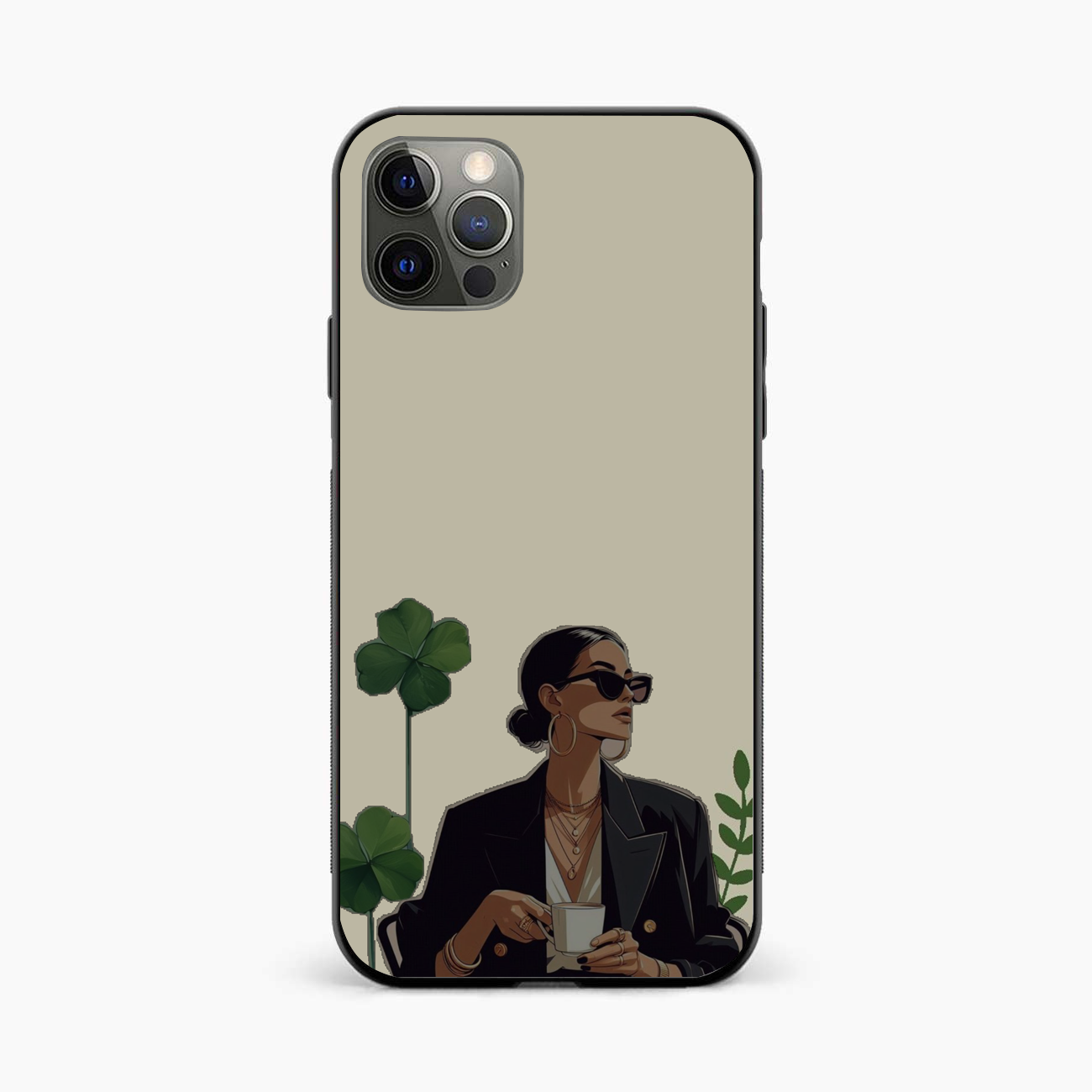 Sassy Minimal Coffee Aesthetic 13 Pro Back Cover