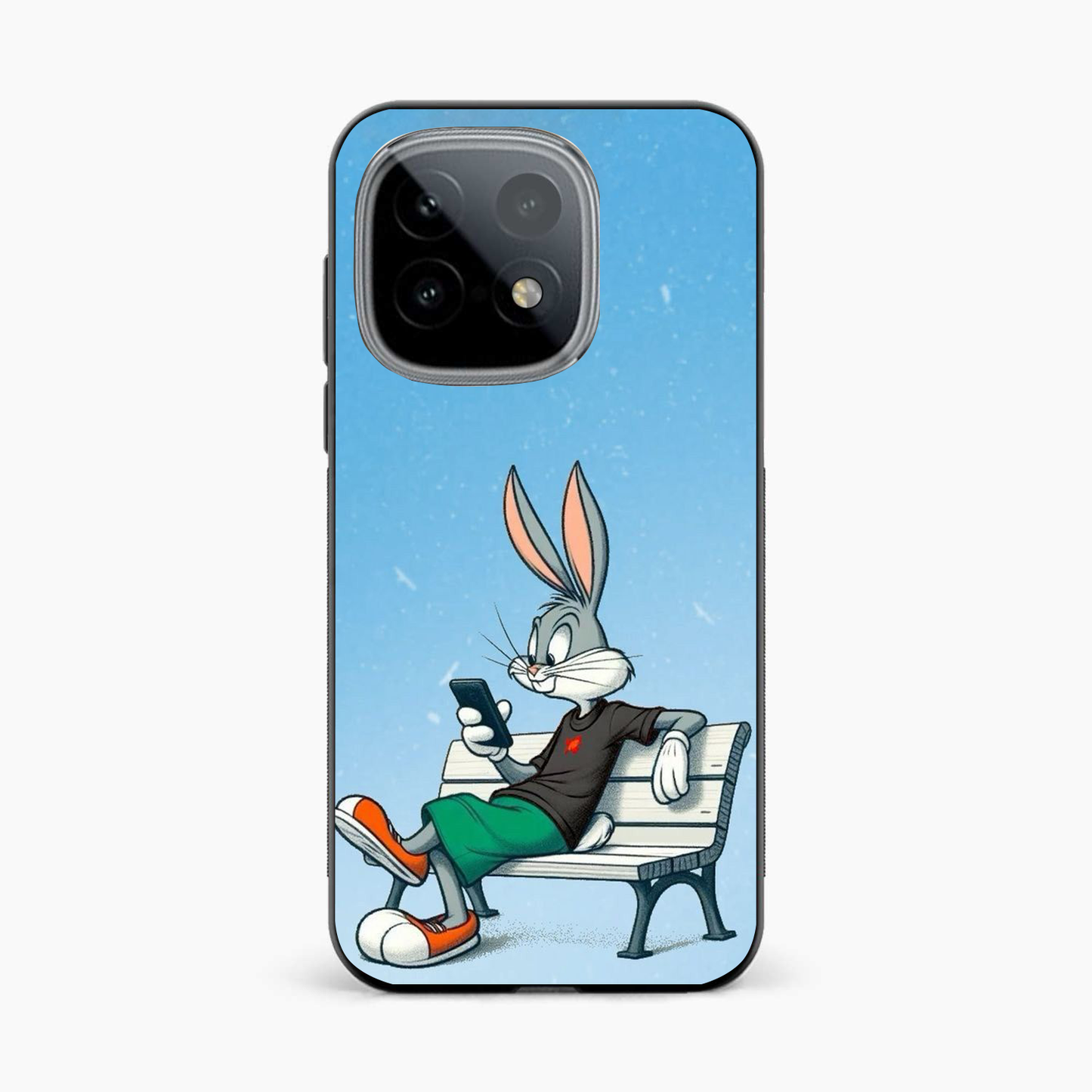 Chill Bunny Aesthetic Iqoo Z9s 5G Back Cover