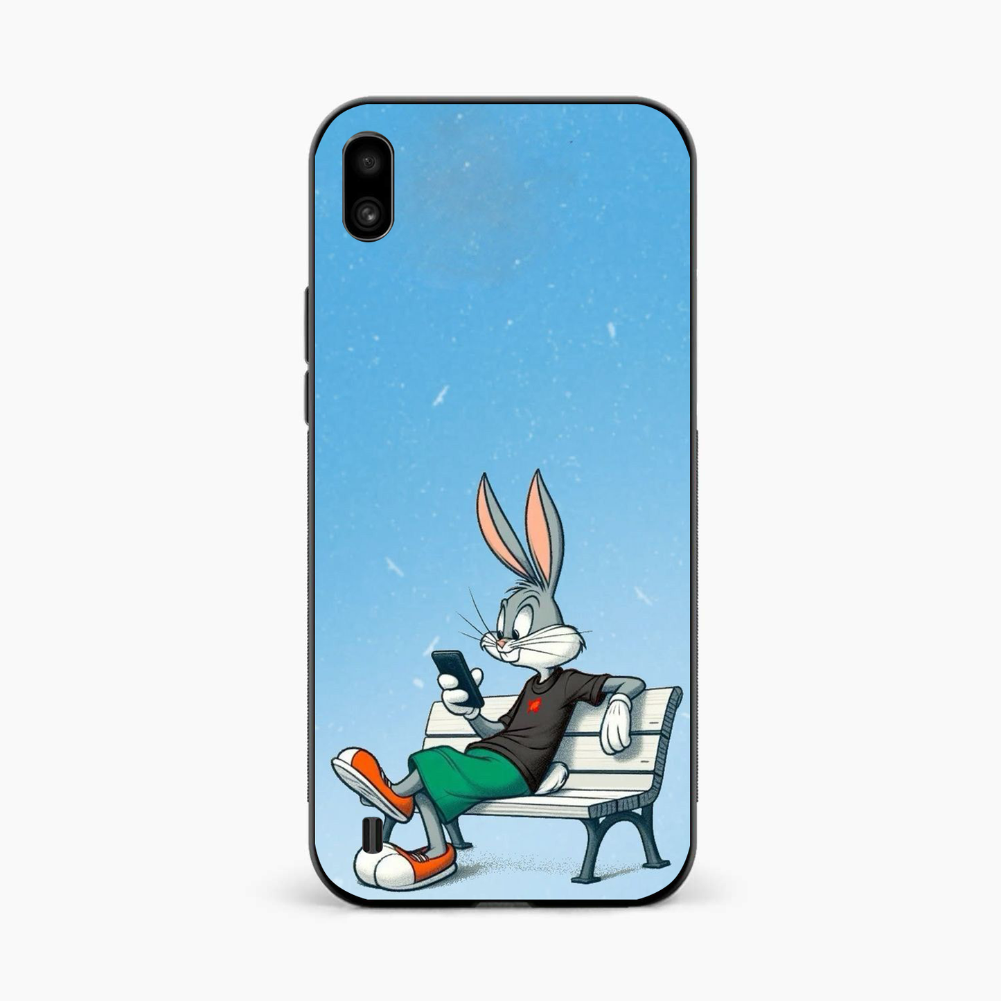 Chill Bunny Aesthetic Samsung A10 Back Cover