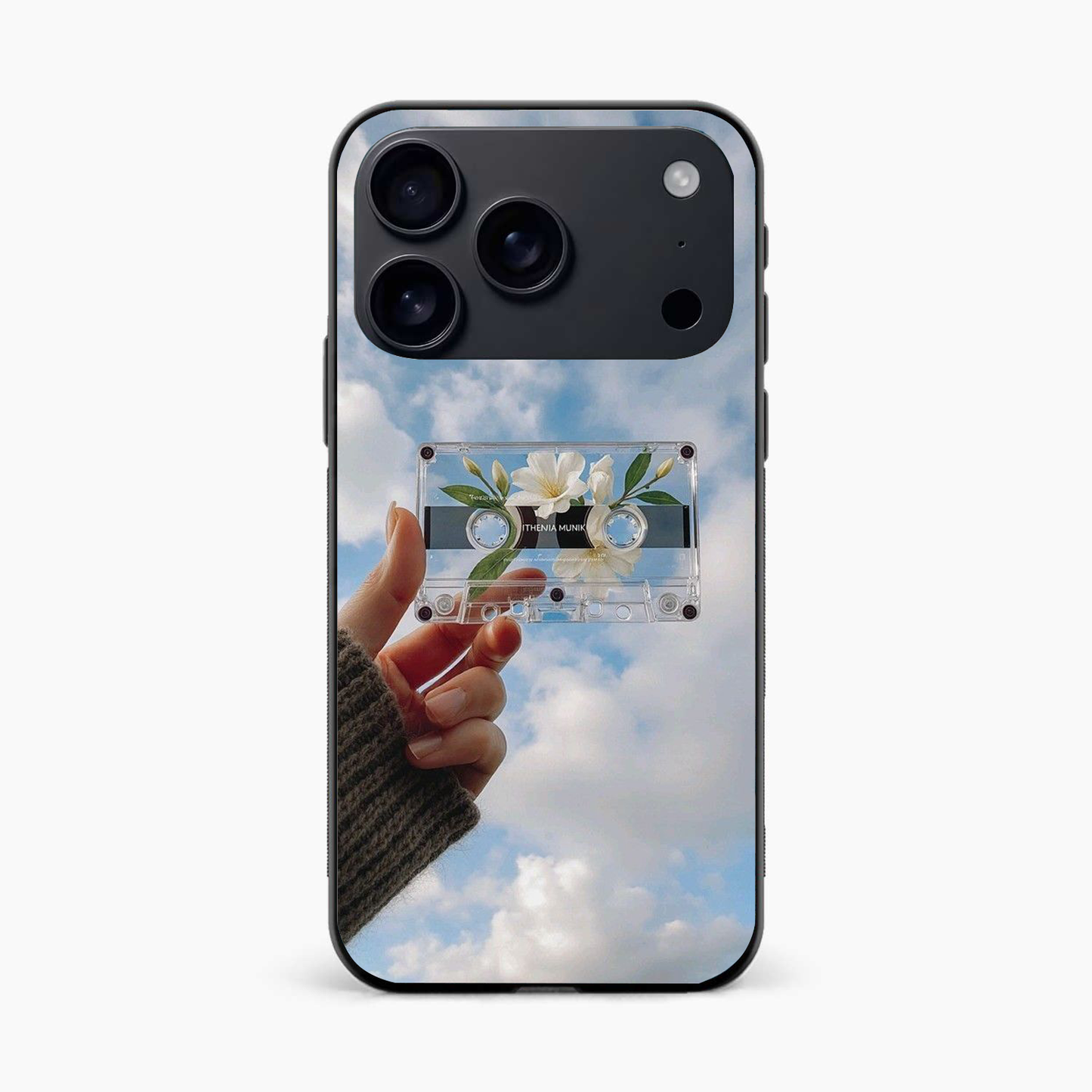 Cloudy Music Vibes Iphone 17 Pro Back Cover
