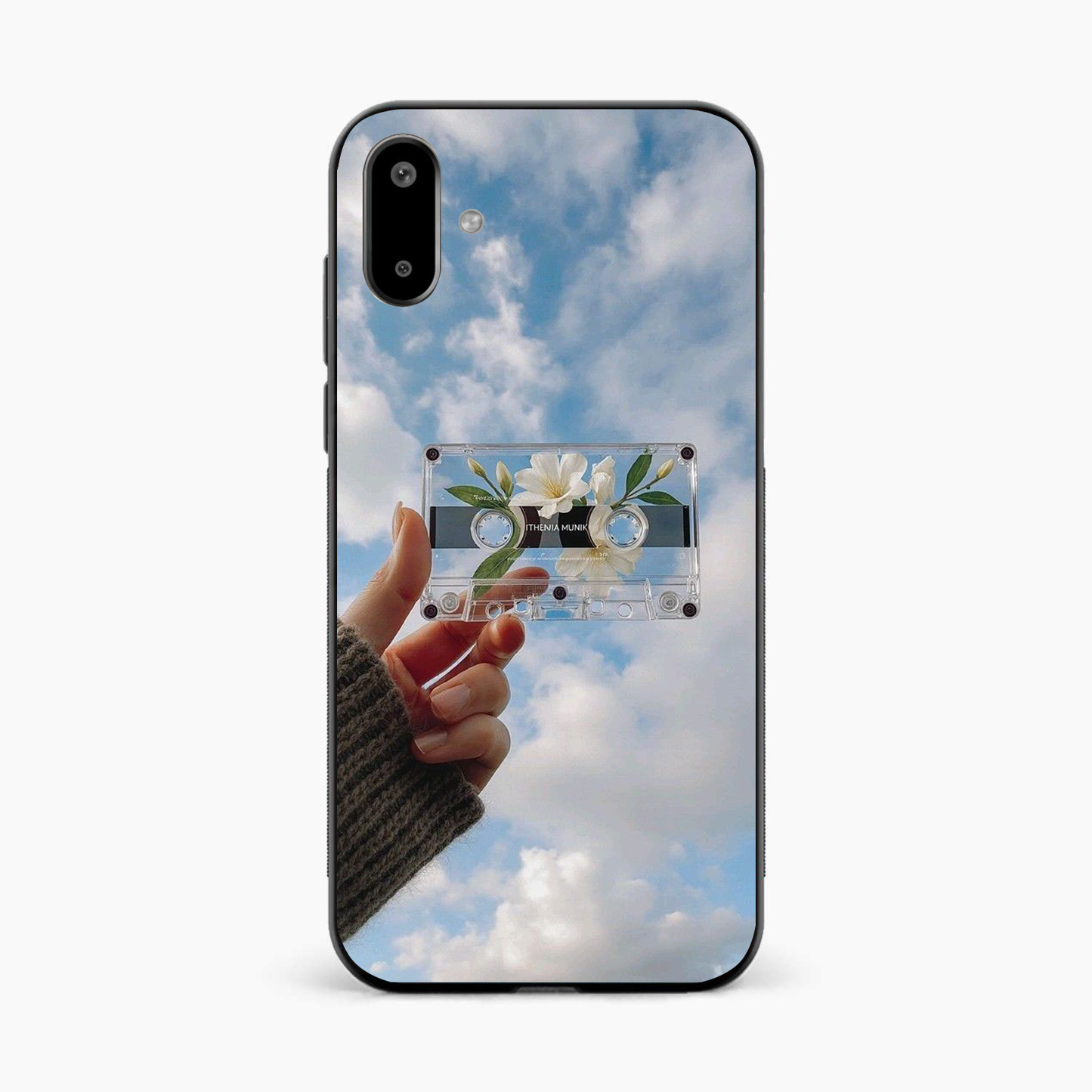 Cloudy Music Vibes Samsung F06 Back Cover