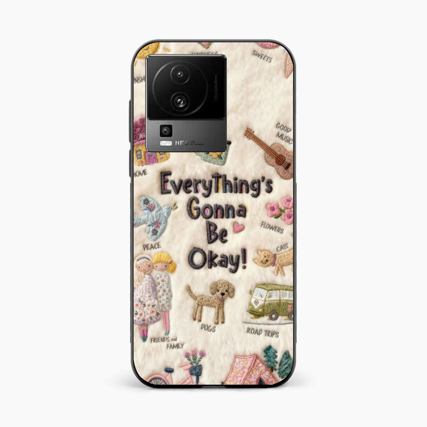 Cozy Happiness Collection Iqoo Neo 7 Pro 5G Back Cover