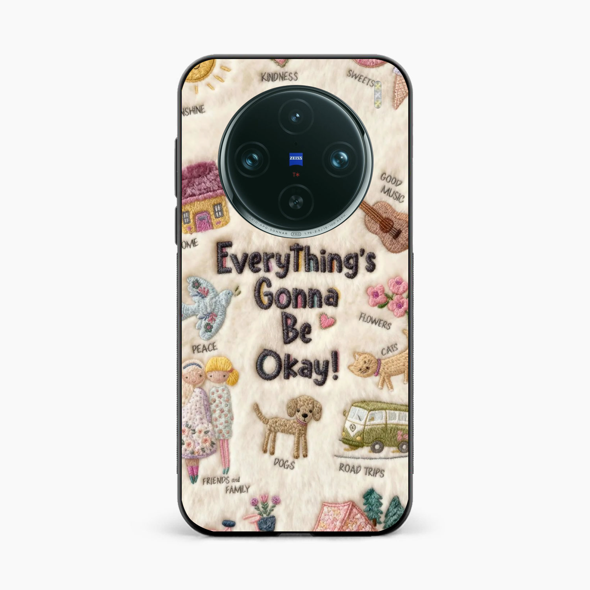 Cozy Happiness Collection Vivo X100 Back Cover