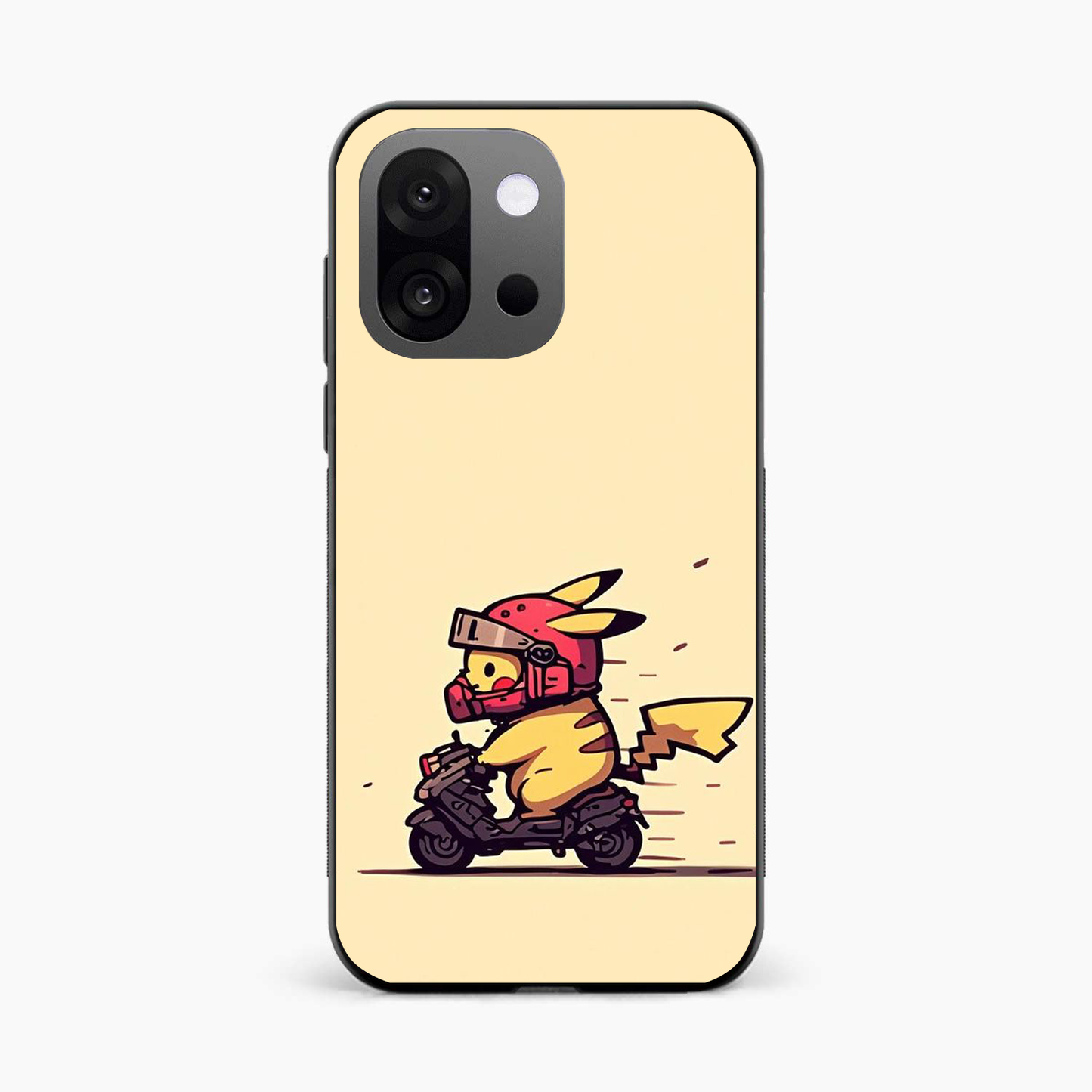 Cute Biker Pikachu OnePlus 13s Back Cover