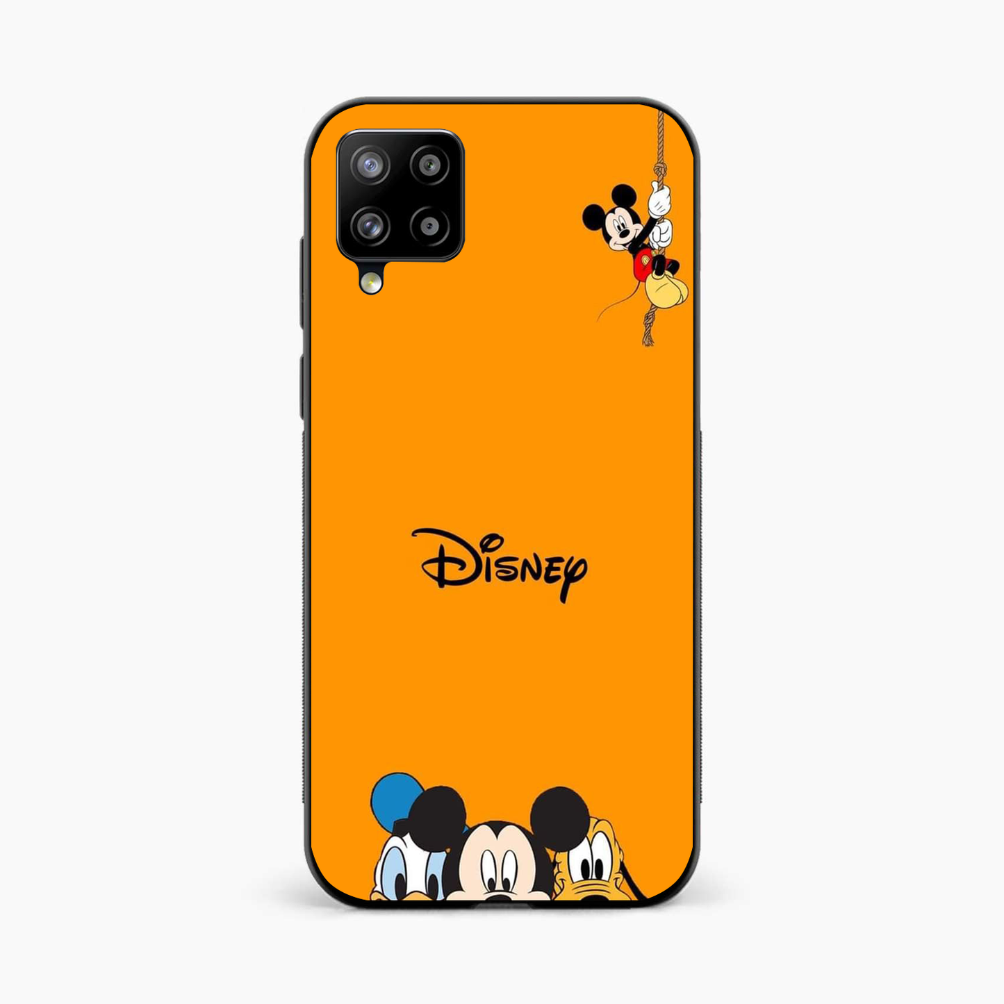 Cute Disney Peek Samsung A12 Nacho Back Cover