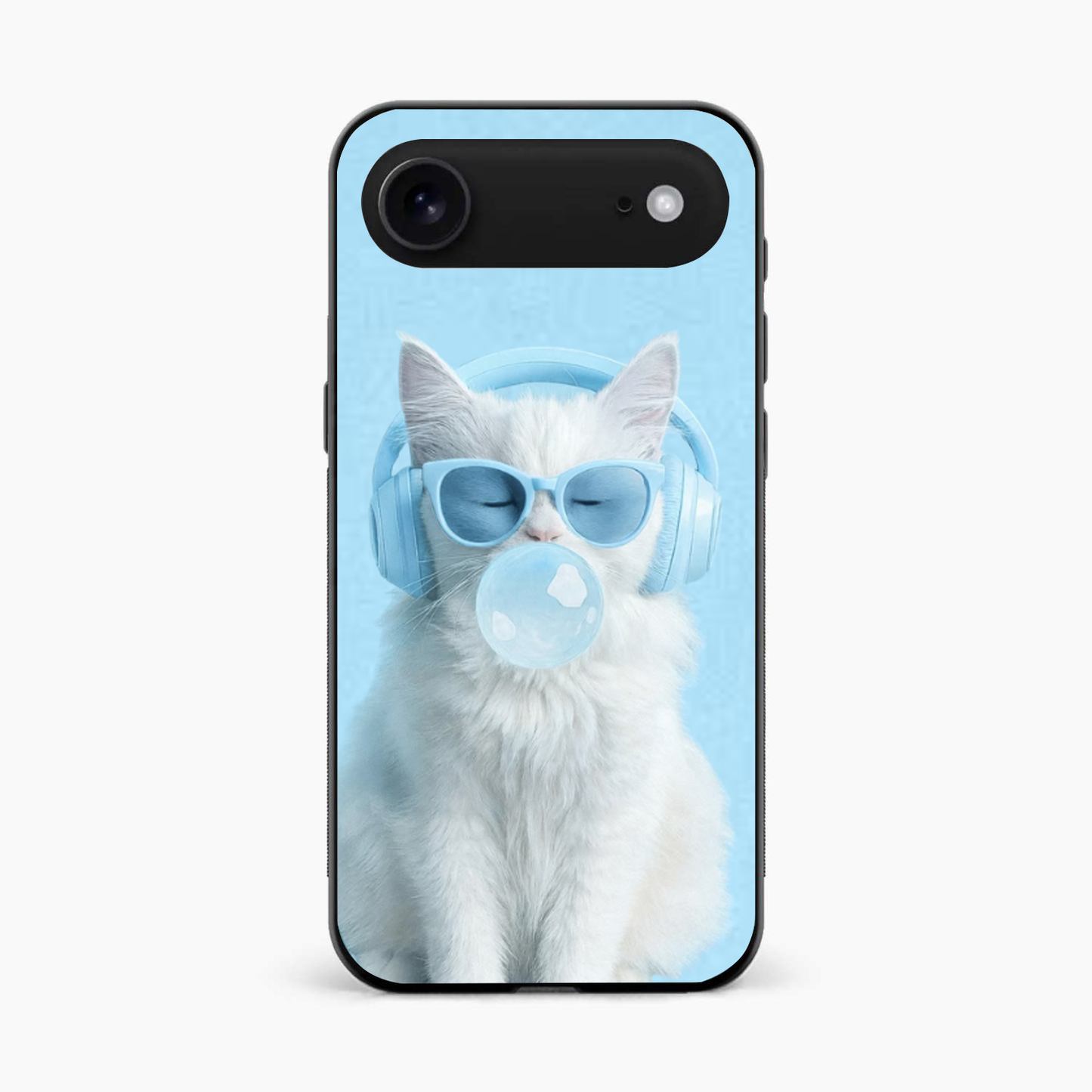 Cute Kitty Music Vibes Iphone 17 Air Back Cover