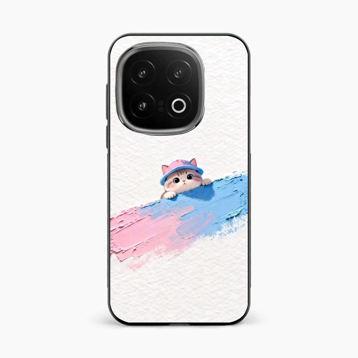 Cute Peekaboo Kitty Iqoo 13 5G Back Cover