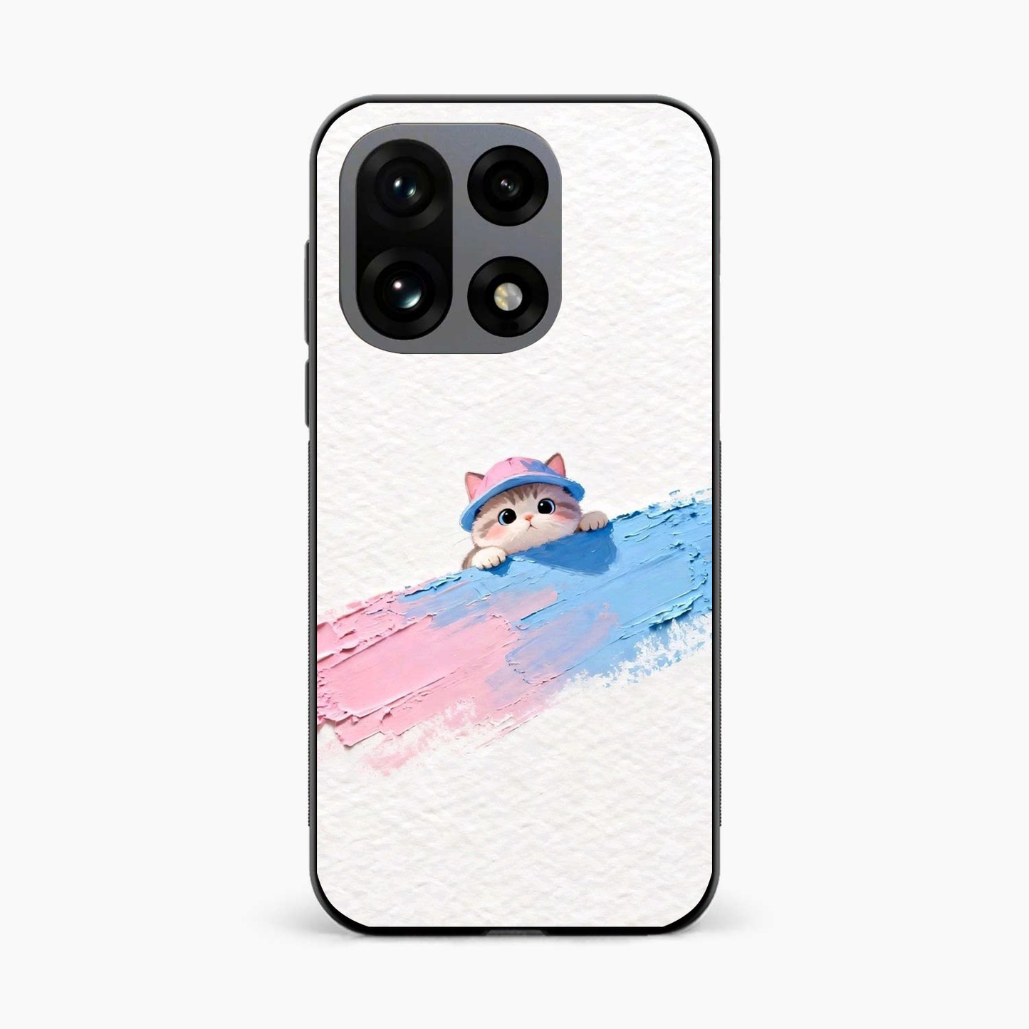Cute Peekaboo Kitty OnePlus 15 5G Back Cover